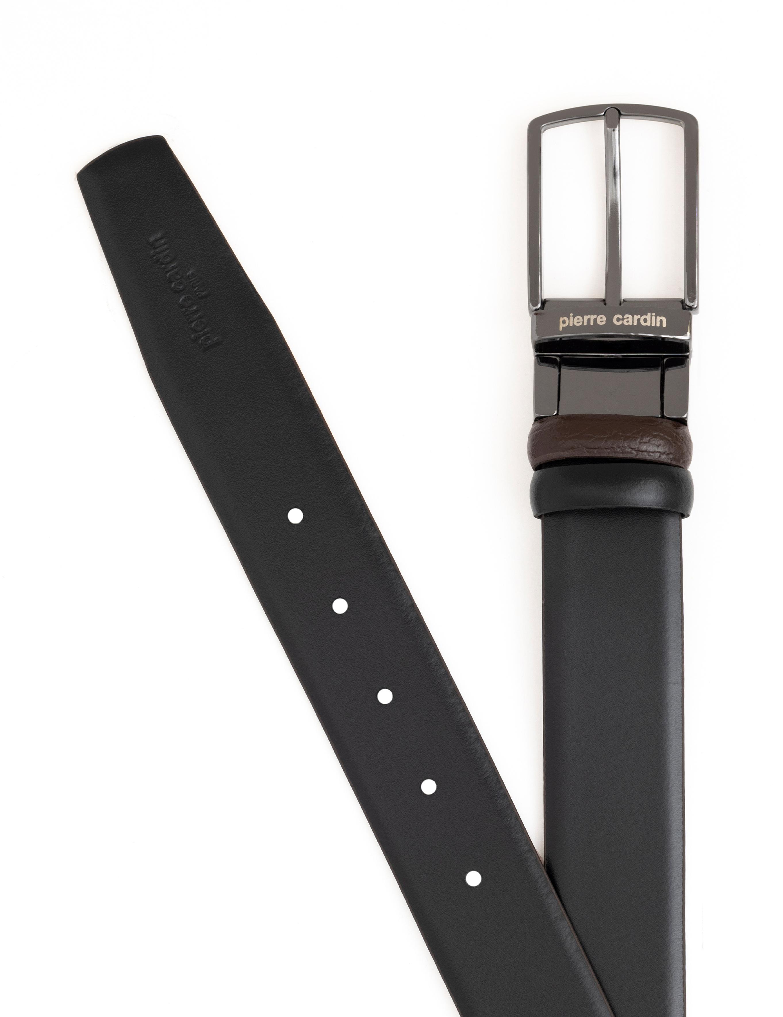 Kahverengi Çift Taraflı Kemer