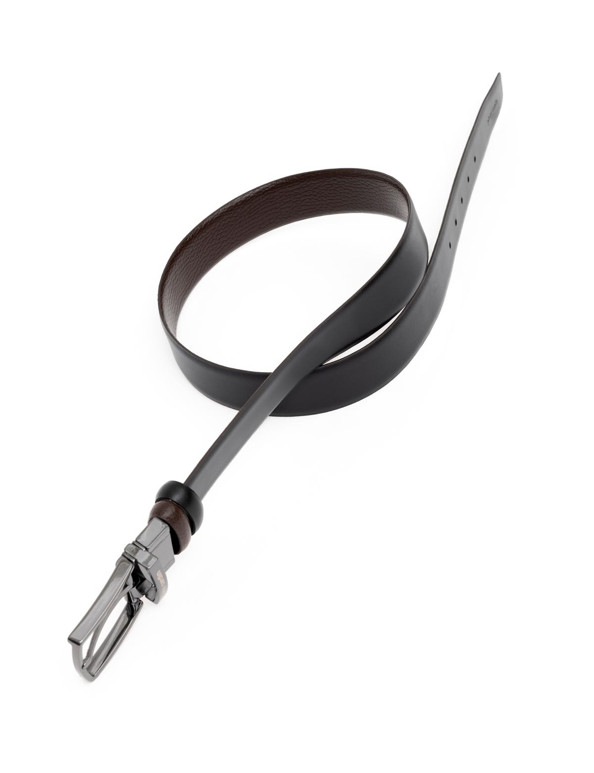 Kahverengi Çift Taraflı Kemer - 50293575005