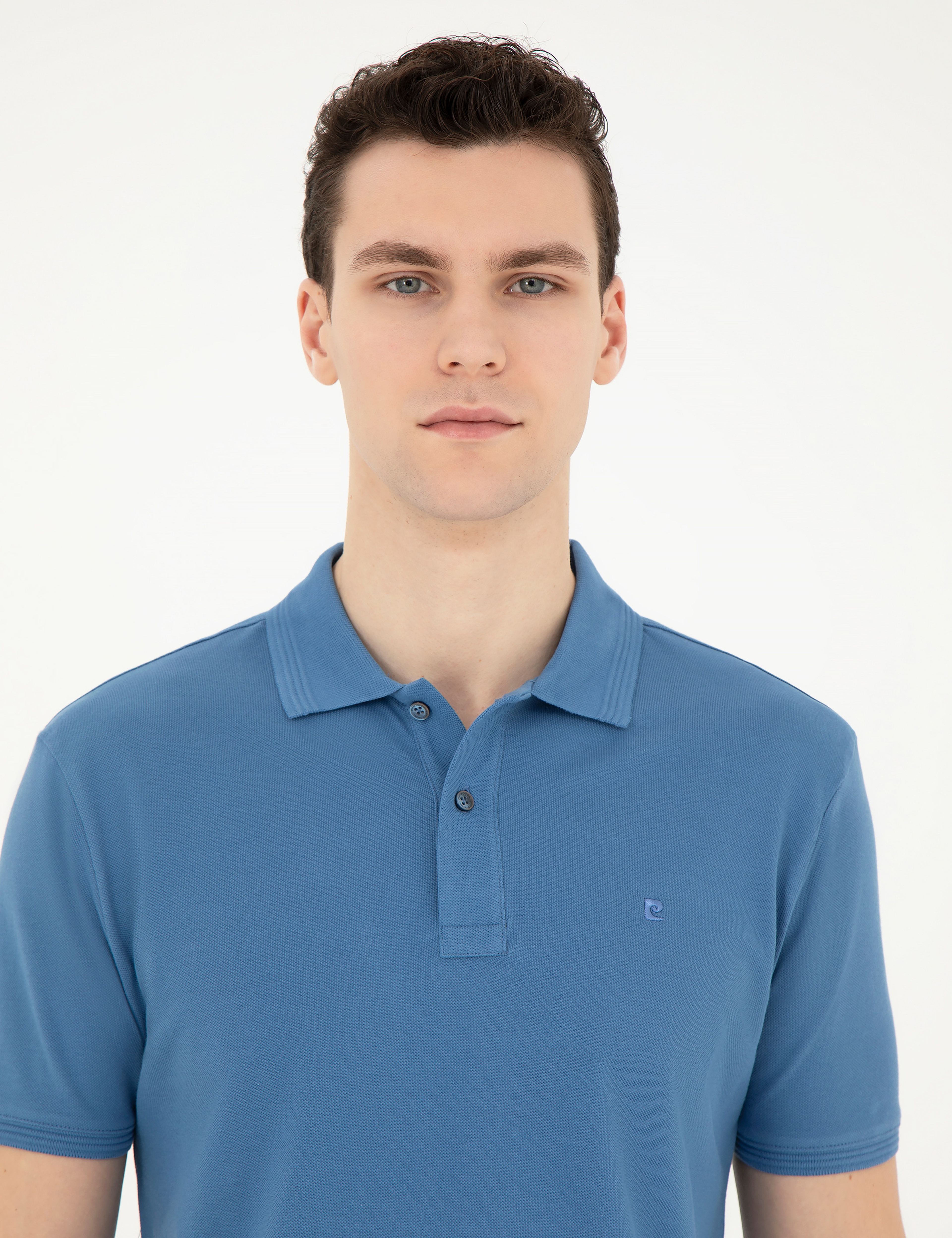 Saks Slim Fit Basic Tişört - Image 2