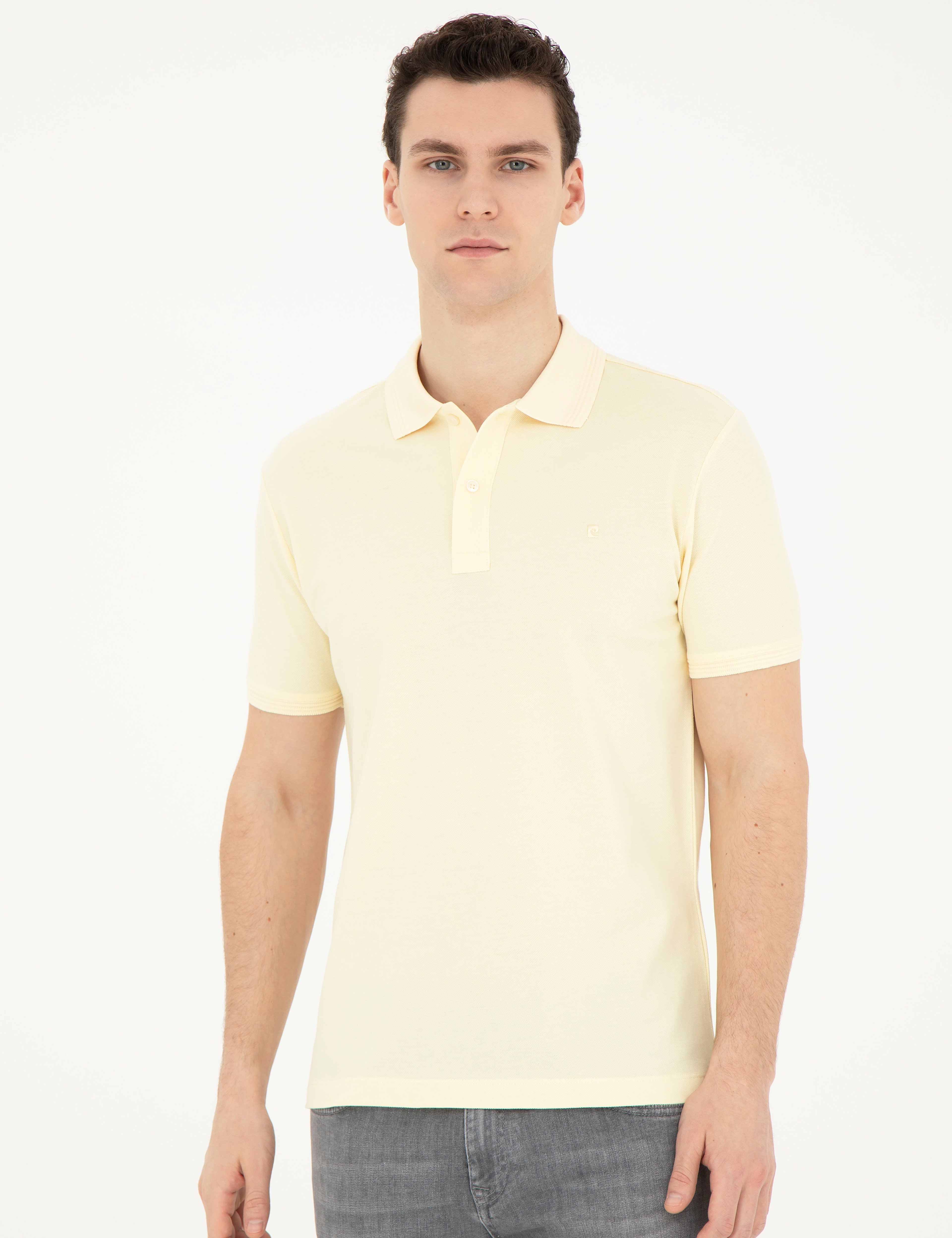 Limon Slim Fit Basic Tişört - Image 3