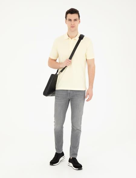 Limon Slim Fit Basic Tişört - 50280754333