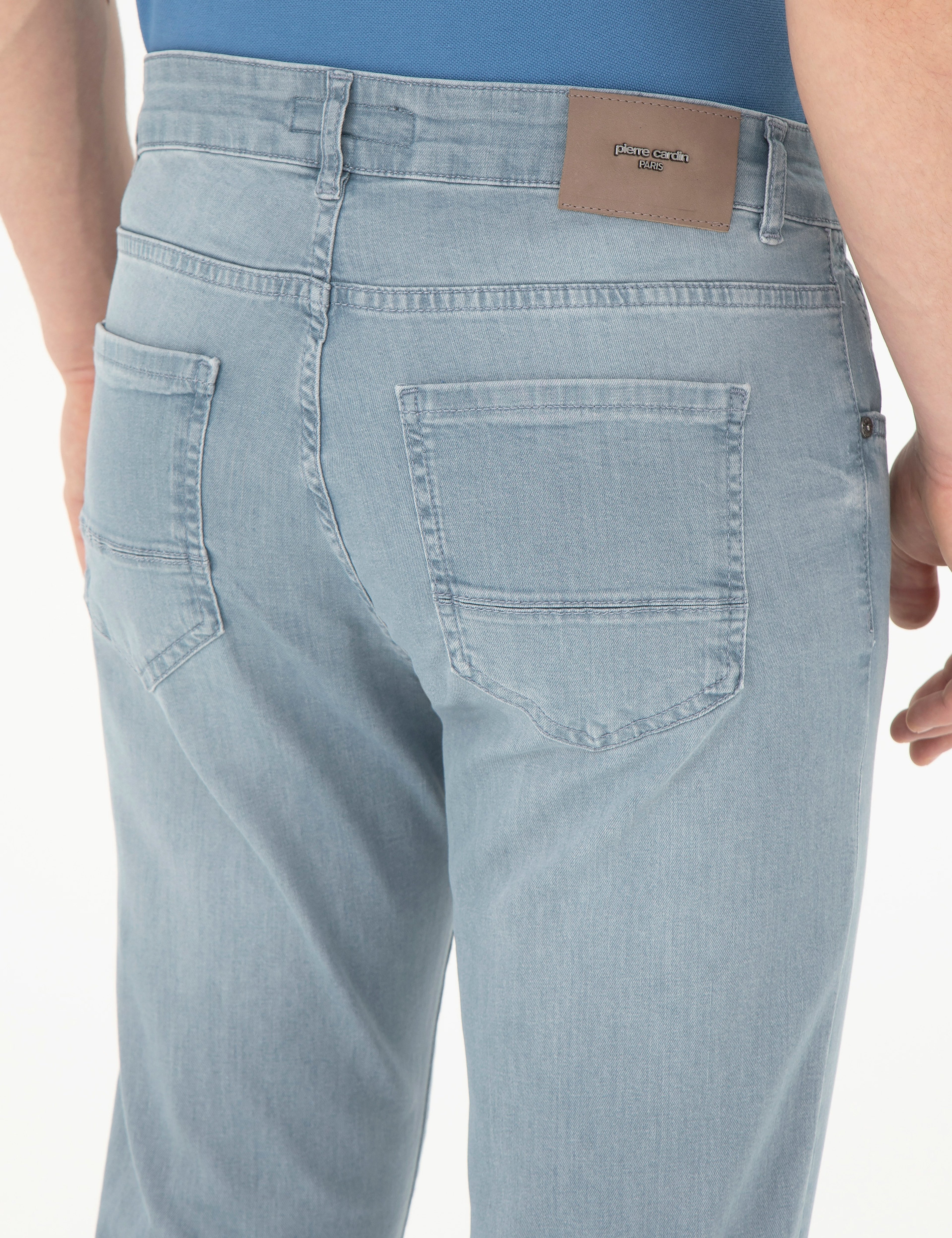 Açık Mavi Slim Fit Jean Pantolon