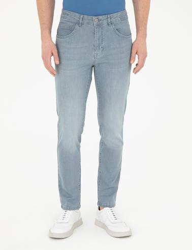 Açık Mavi Slim Fit Jean Pantolon