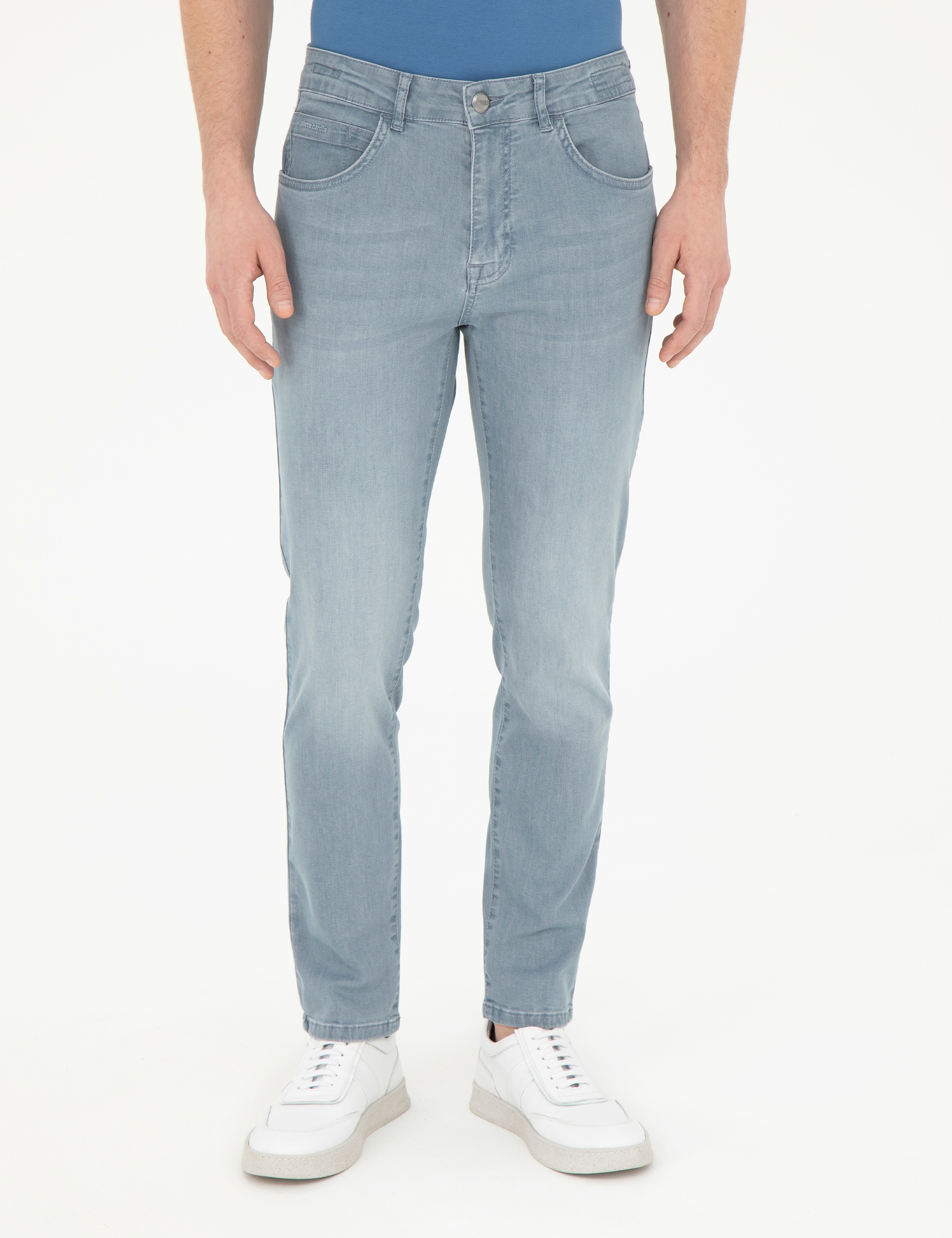 Açık Mavi Slim Fit Jean Pantolon