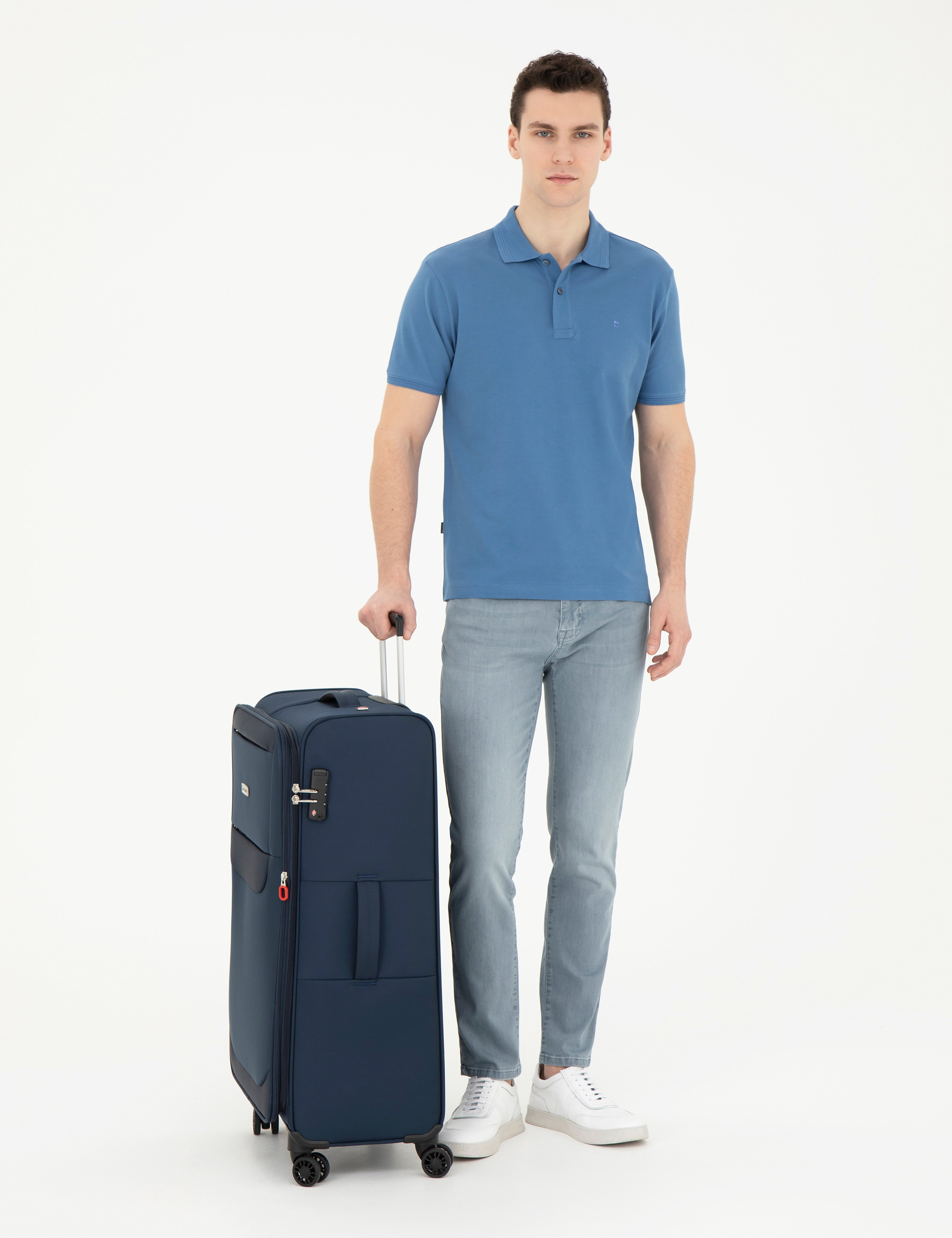 Açık Mavi Slim Fit Jean Pantolon - Image 1
