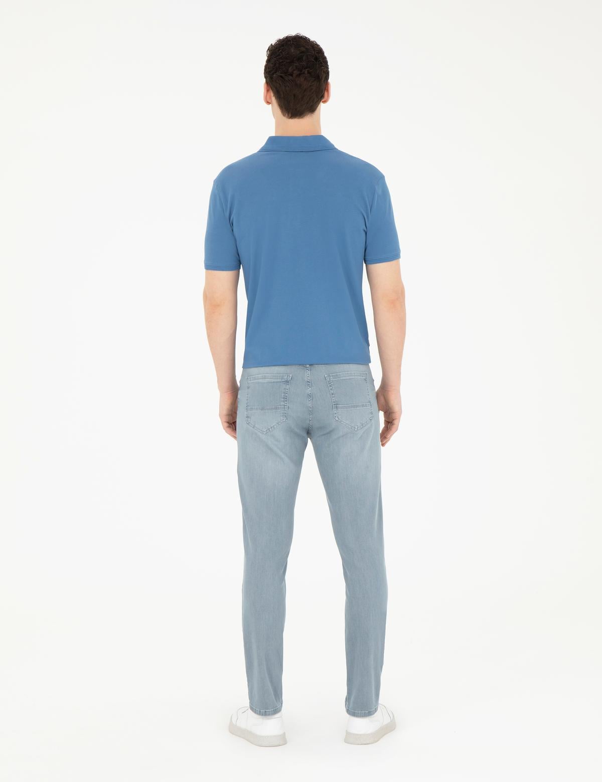 Açık Mavi Slim Fit Jean Pantolon - 50285096099