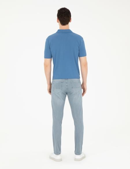 Açık Mavi Slim Fit Jean Pantolon - 50285096099