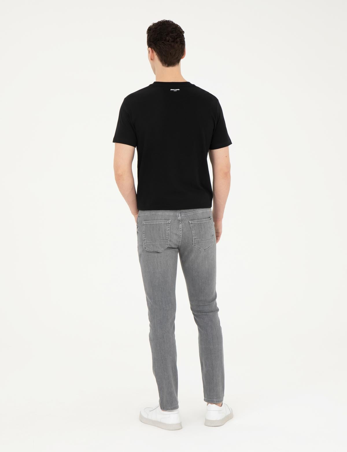 Gri Slim Fit Jean Pantolon - 50285130083