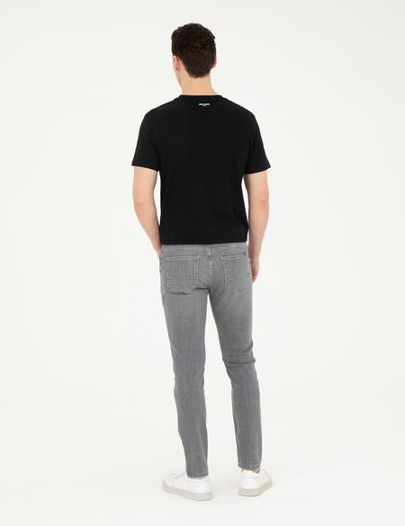 Gri Slim Fit Jean Pantolon - 50285130083