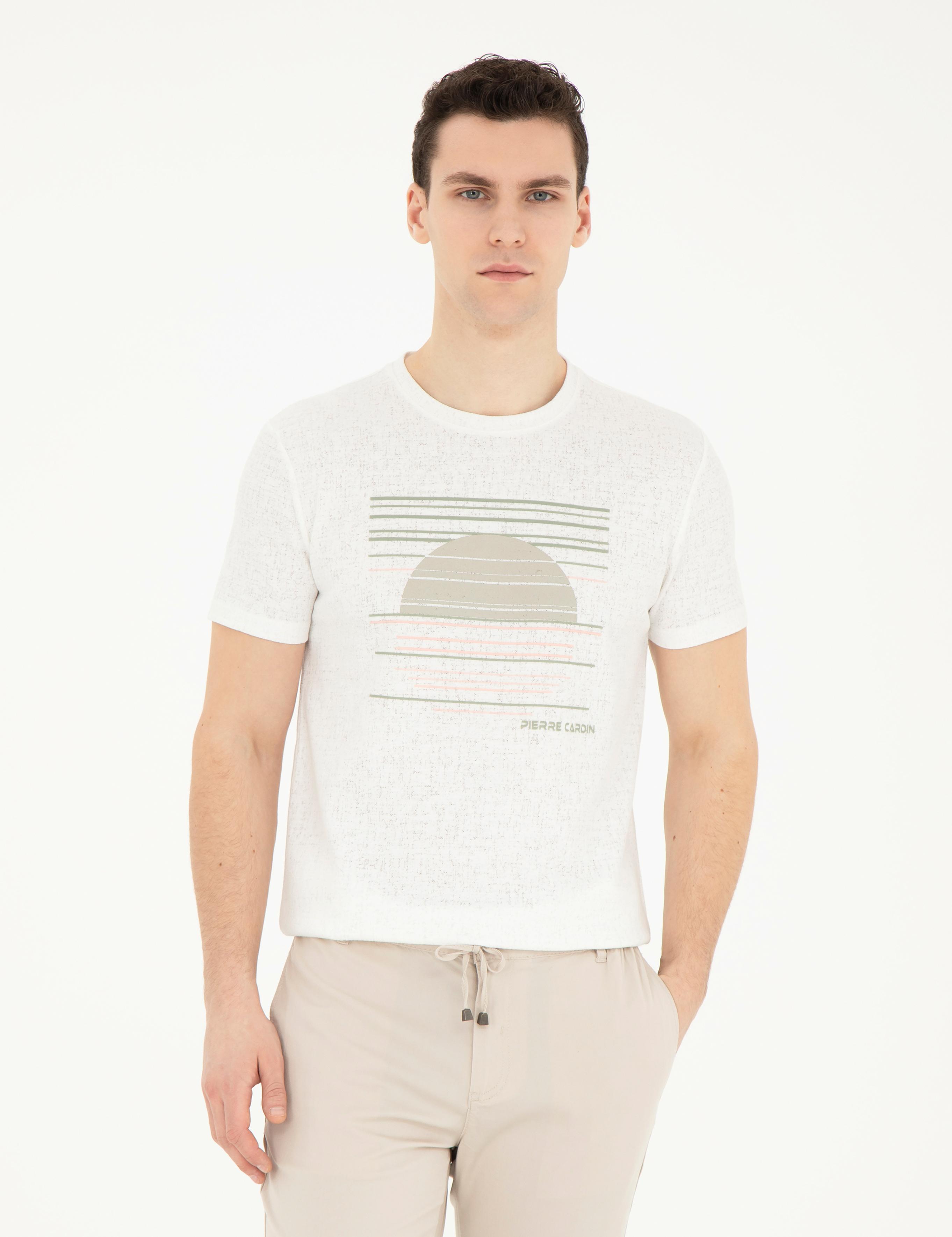 Beyaz Slim Fit Tişört