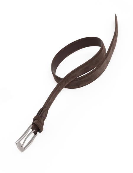 Kahverengi Süet Kemer - 50293558003