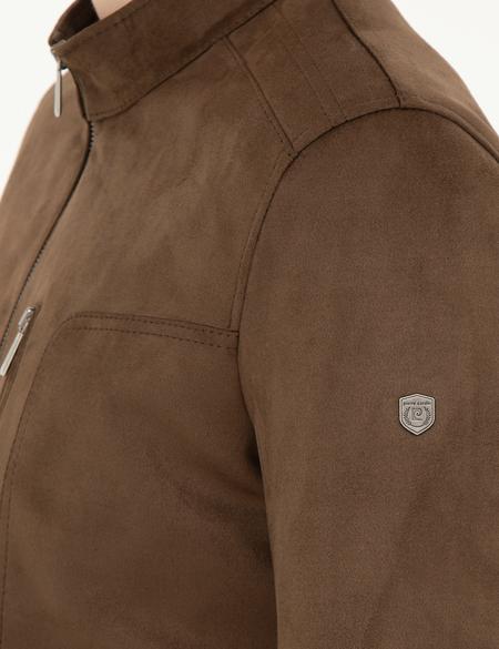 Haki Deri Ceket - 50293986001