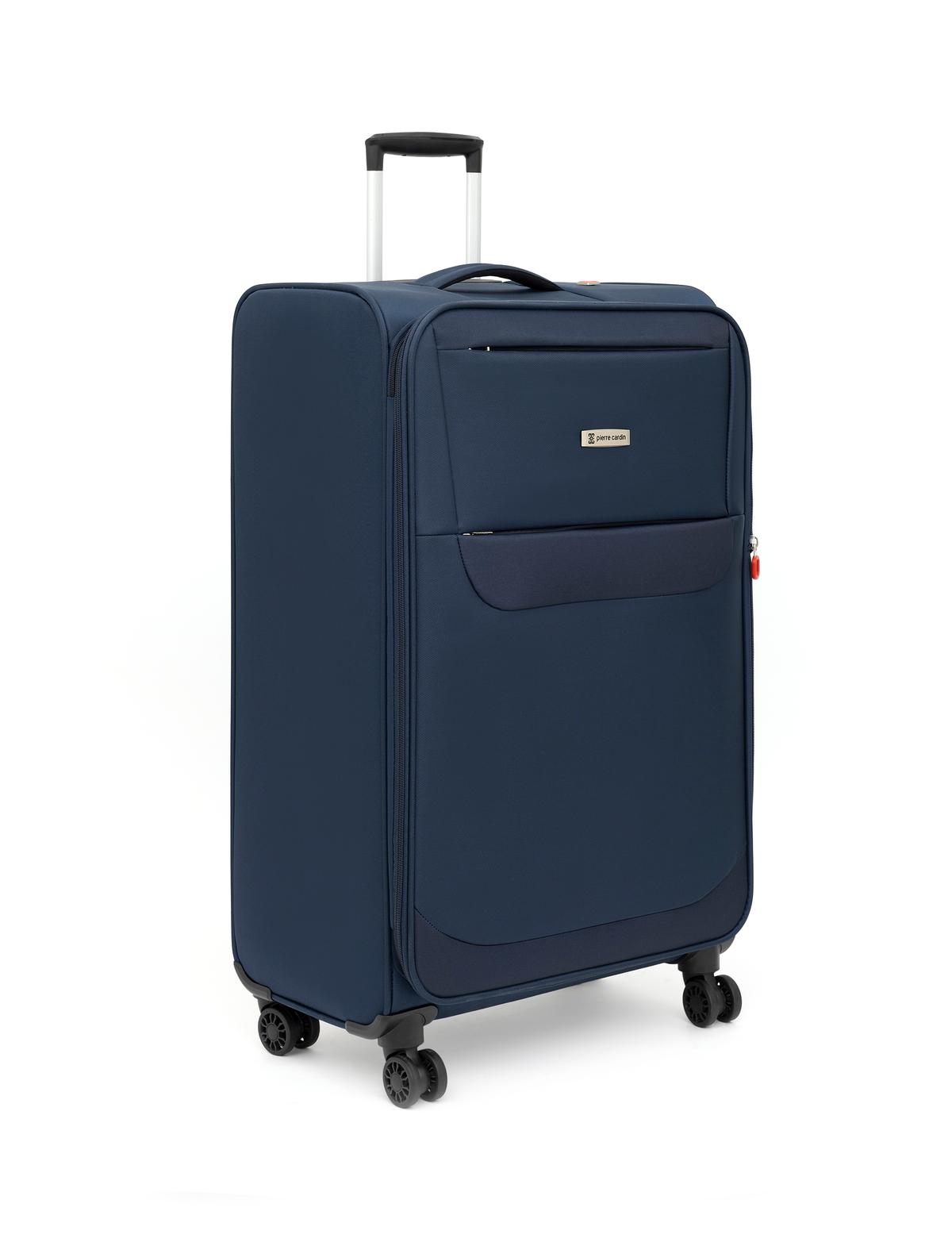 Lacivert Büyük Boy Kumaş Valiz - 50294153001