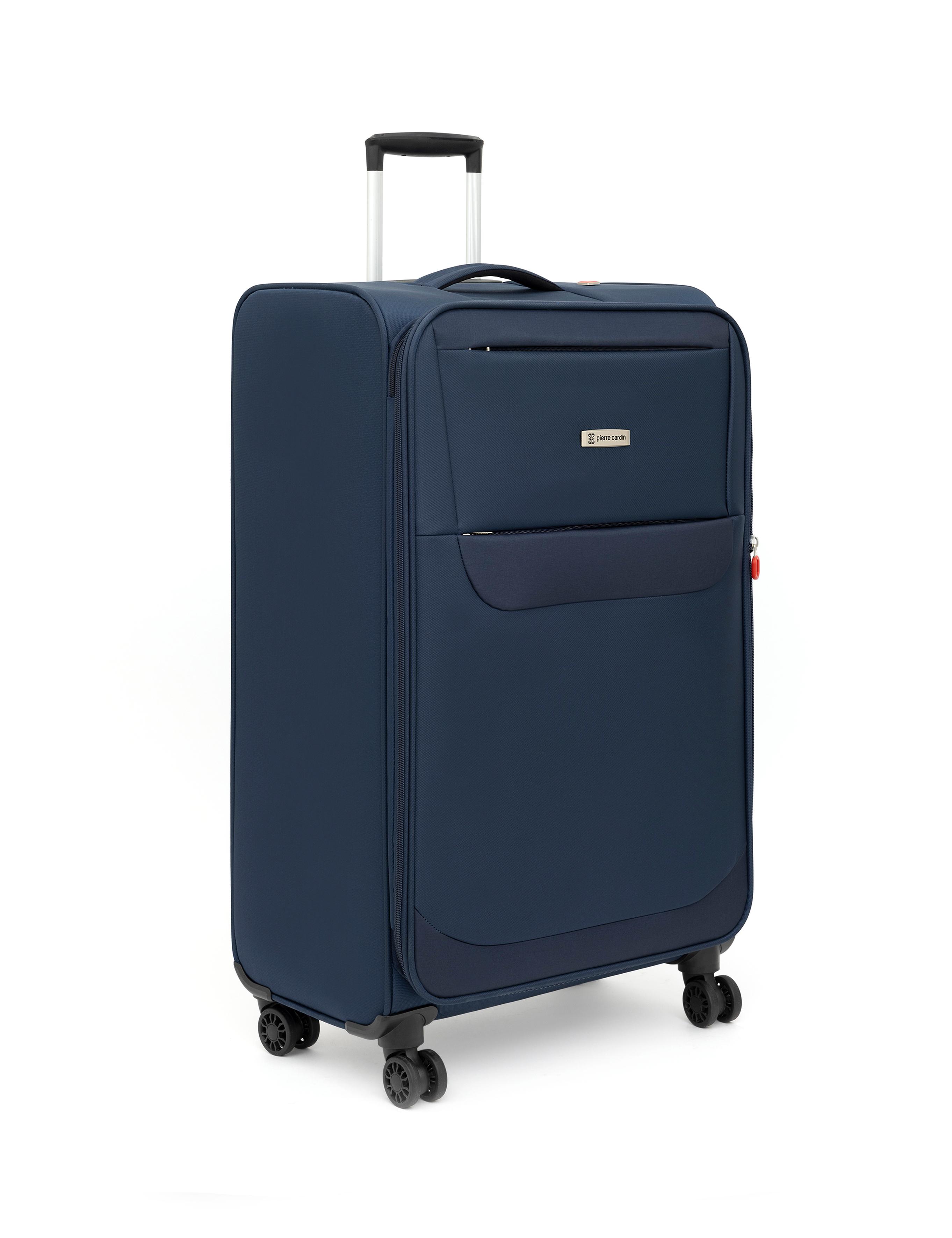 Lacivert Büyük Boy Kumaş Valiz