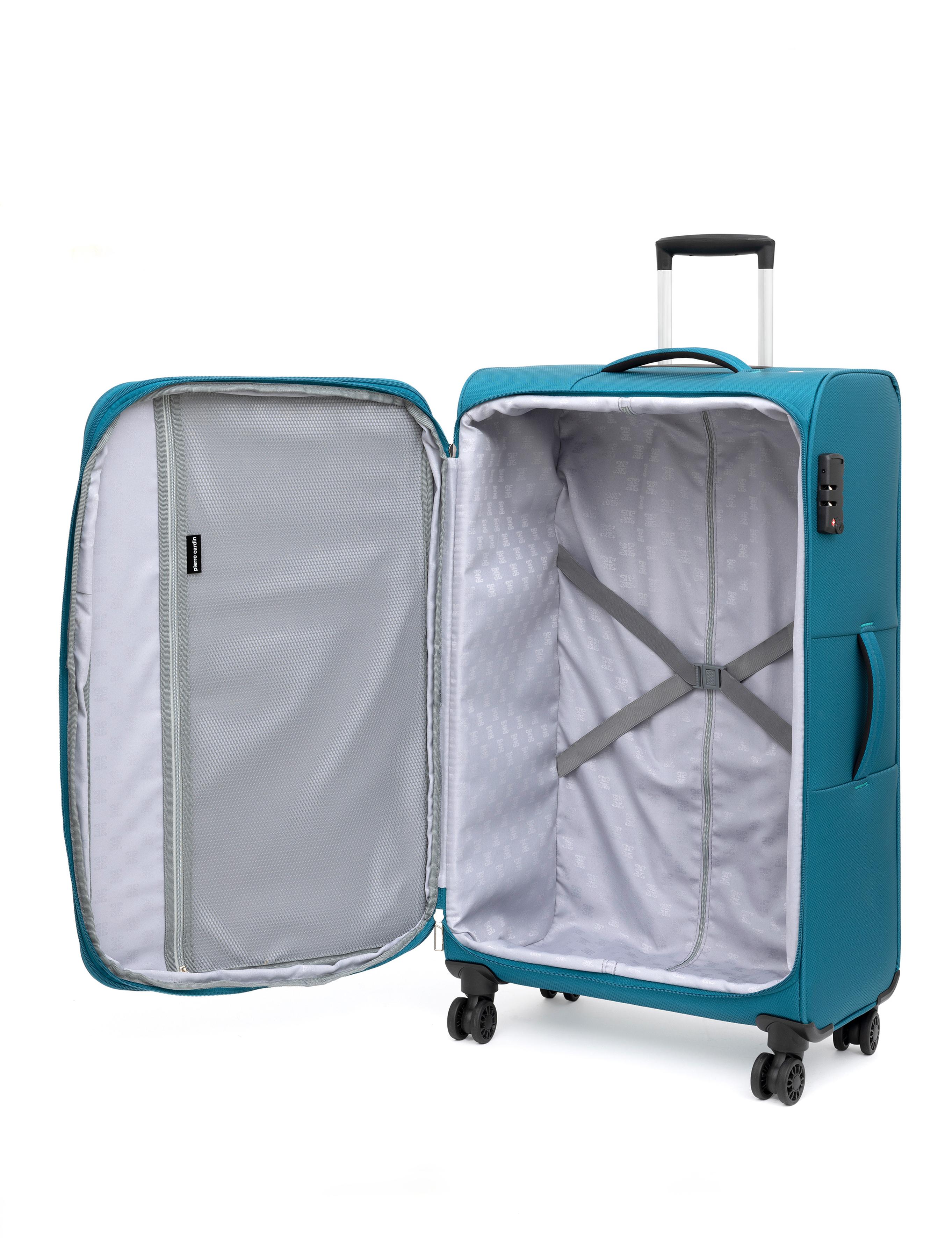 Mavi Büyük Boy Kumaş Valiz