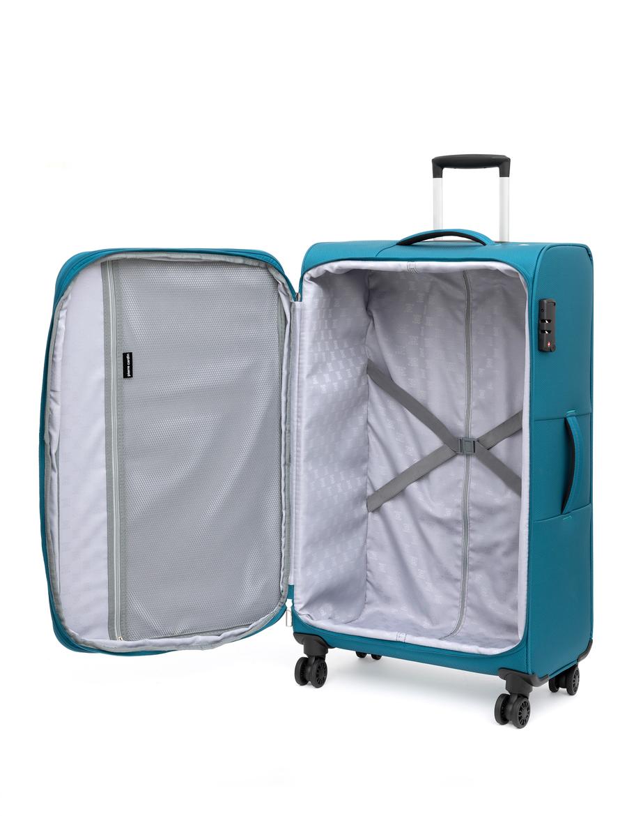 Mavi Büyük Boy Kumaş Valiz