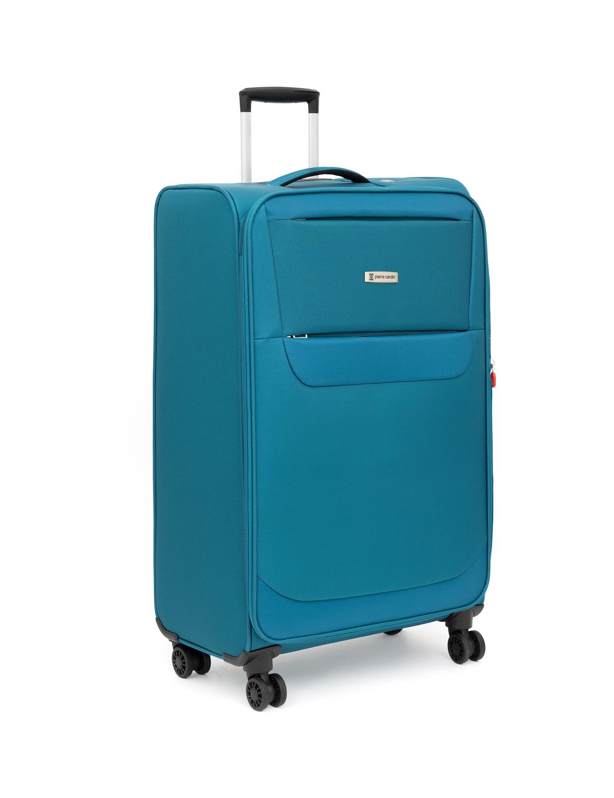 Mavi Büyük Boy Kumaş Valiz - 50294153002