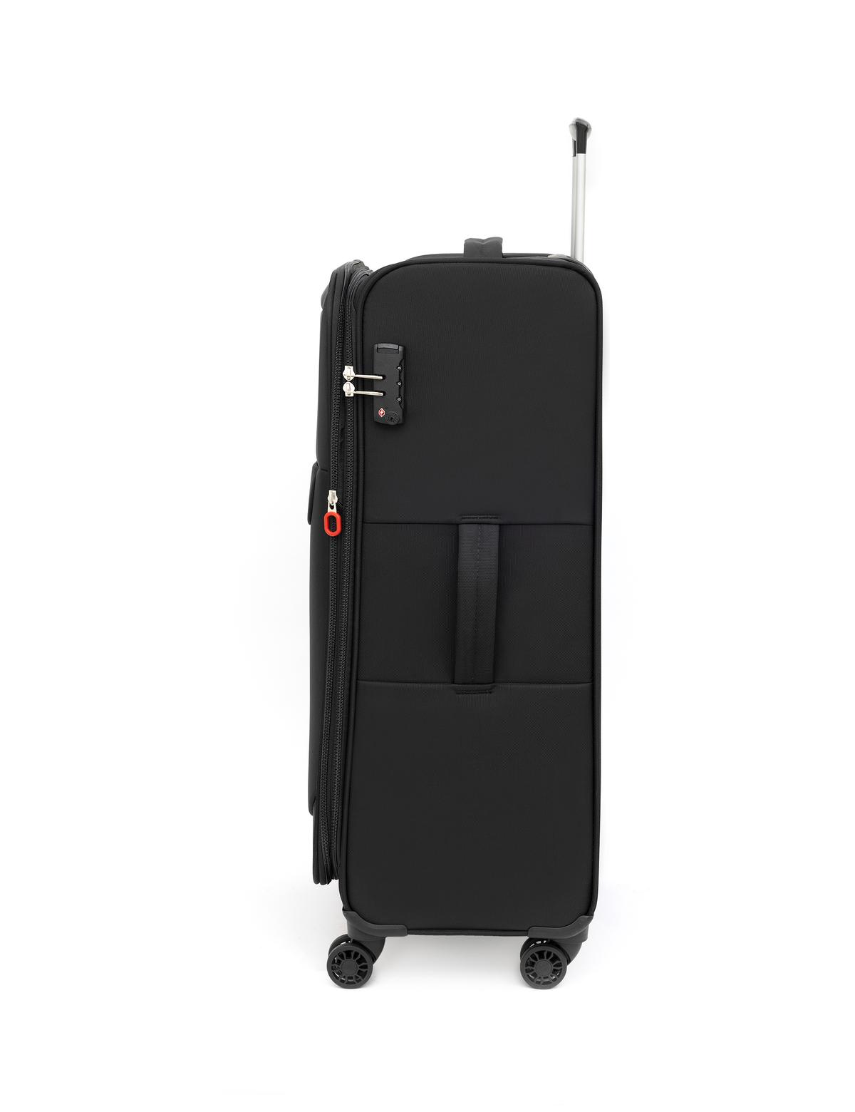 Siyah Büyük Boy Kumaş Valiz - 50294153003