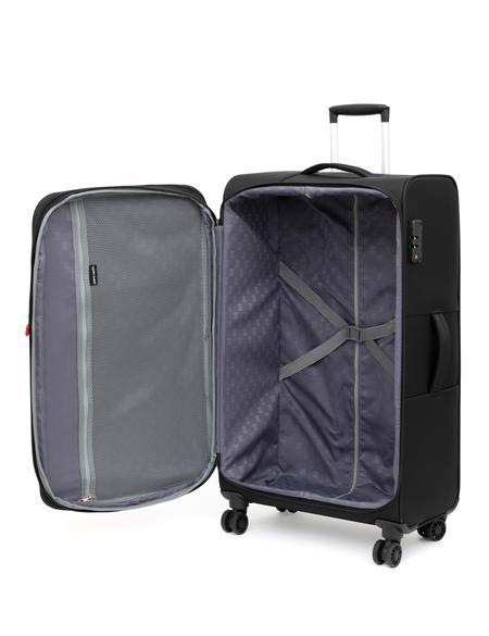 Siyah Büyük Boy Kumaş Valiz - 50294153003