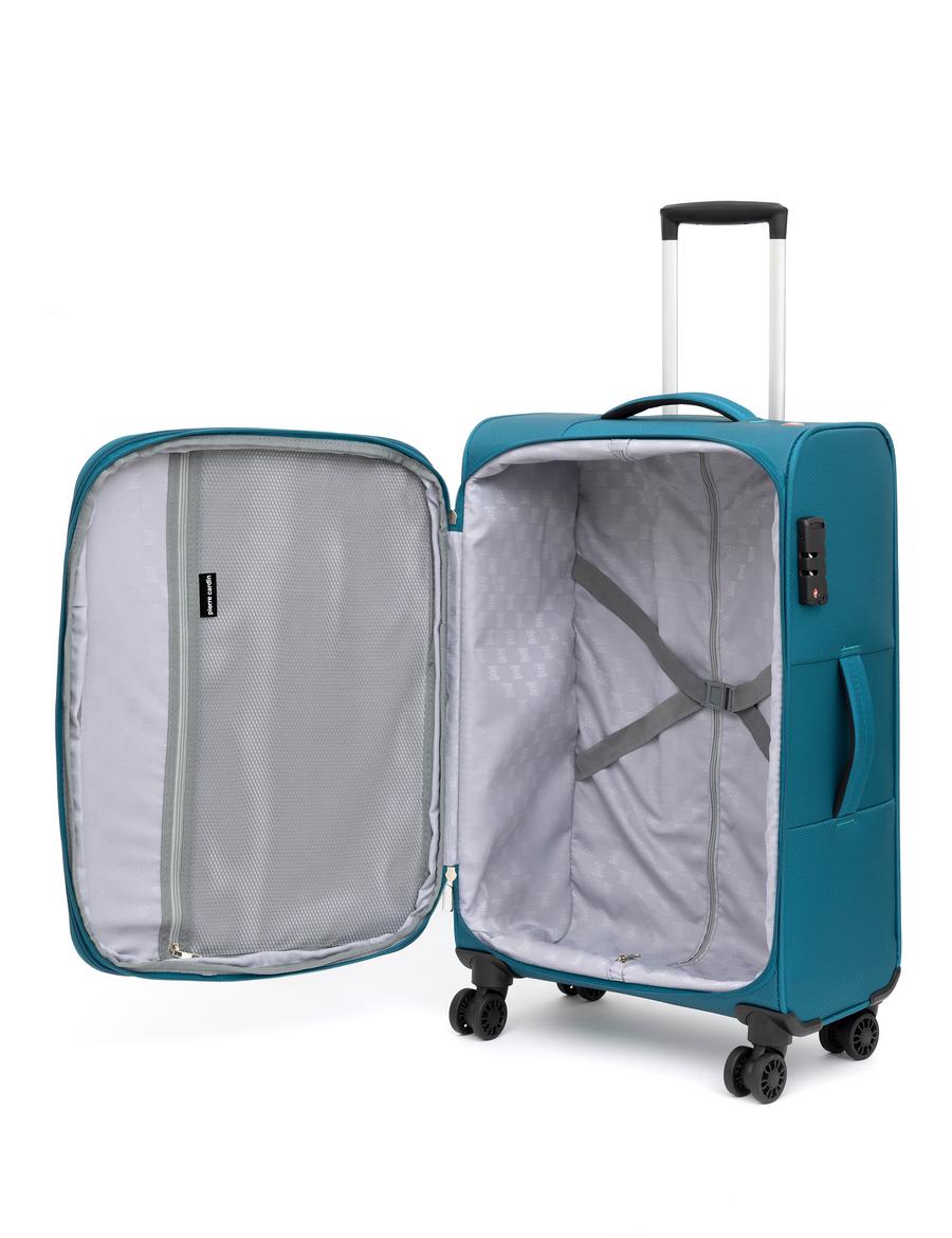 Mavi Orta Boy Kumaş Valiz