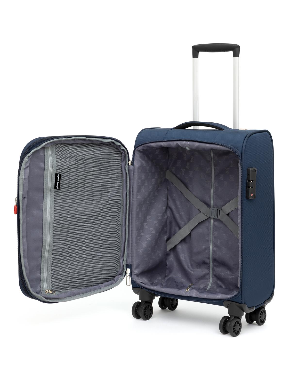 Lacivert Kabin Boy Kumaş Valiz - 50294155001