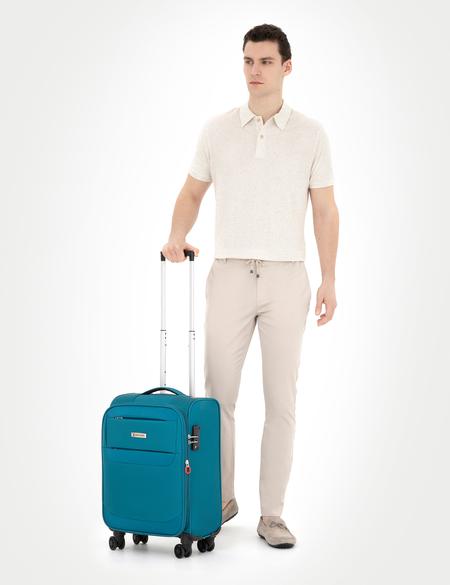 Mavi Kabin Boy Kumaş Valiz - 50294155002