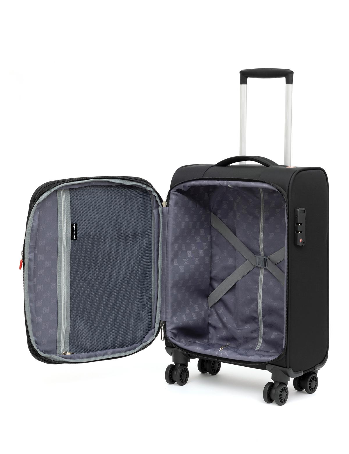 Siyah Kabin Boy Kumaş Valiz - 50294155003