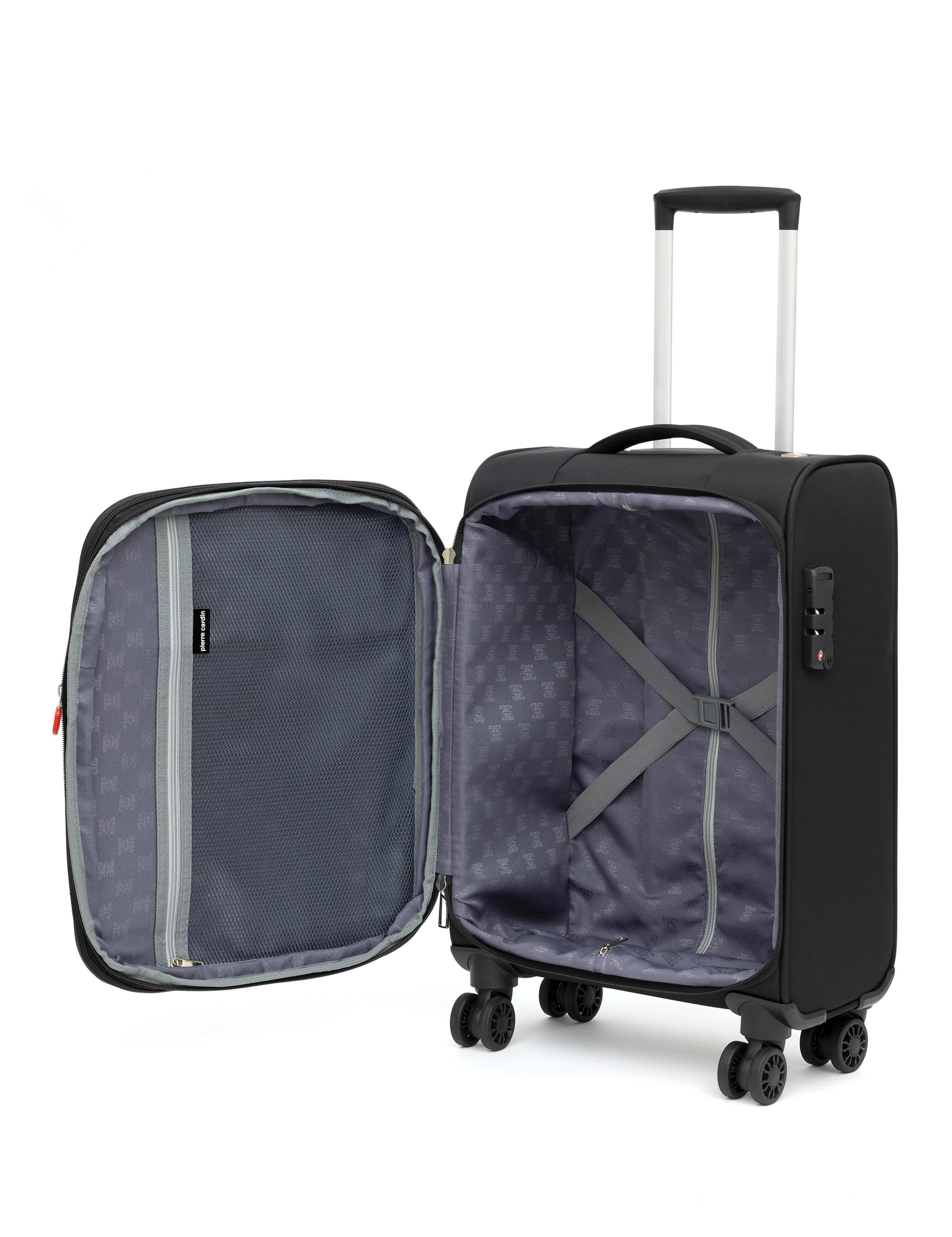 Siyah Kabin Boy Kumaş Valiz