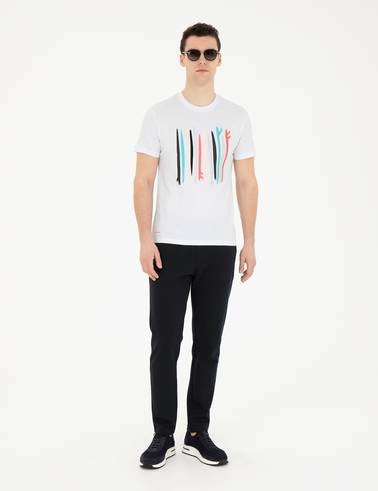 Siyah Slim Fit Eşofman Altı