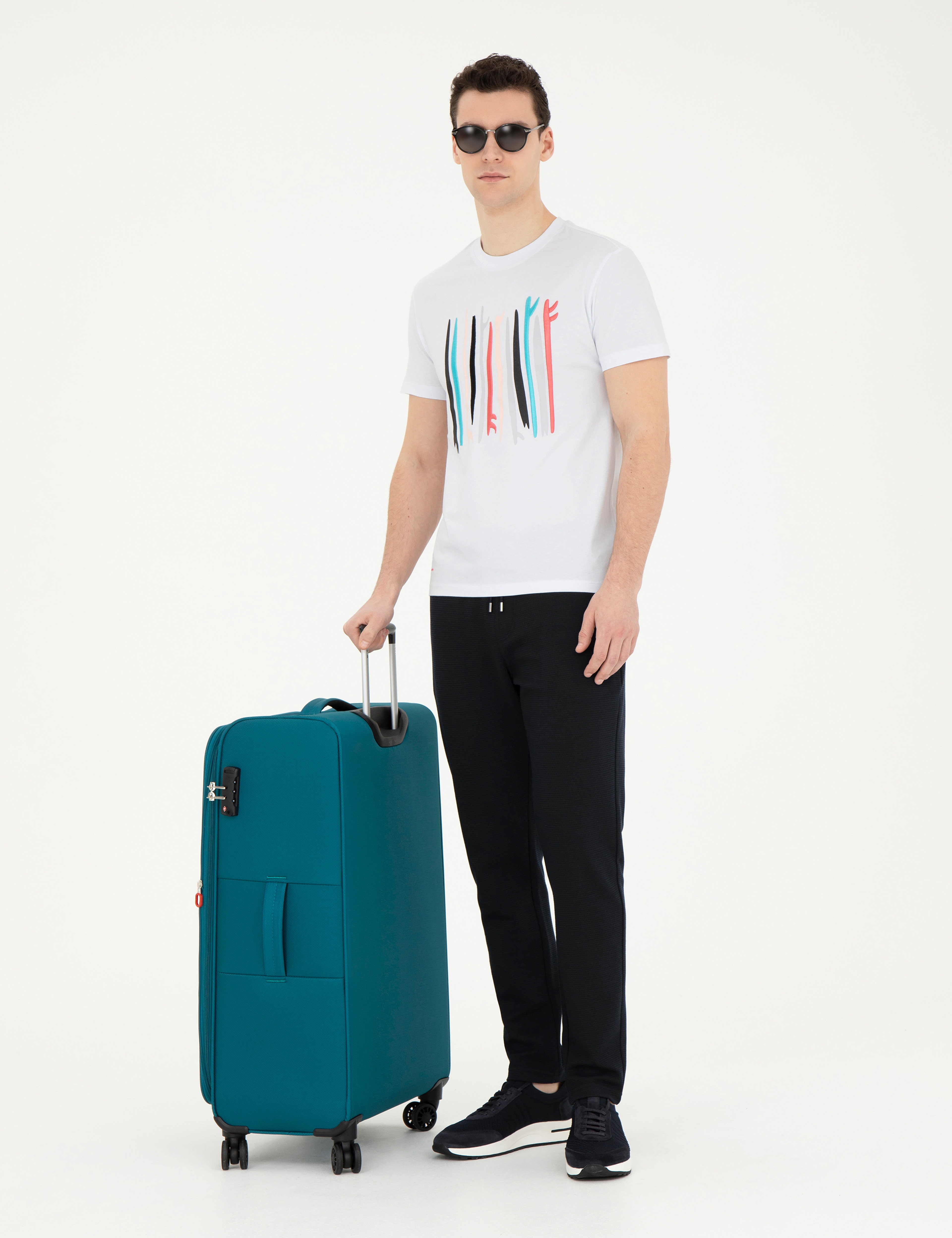 Siyah Slim Fit Eşofman Altı