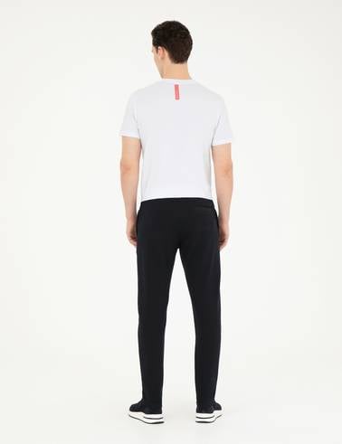 Siyah Slim Fit Eşofman Altı