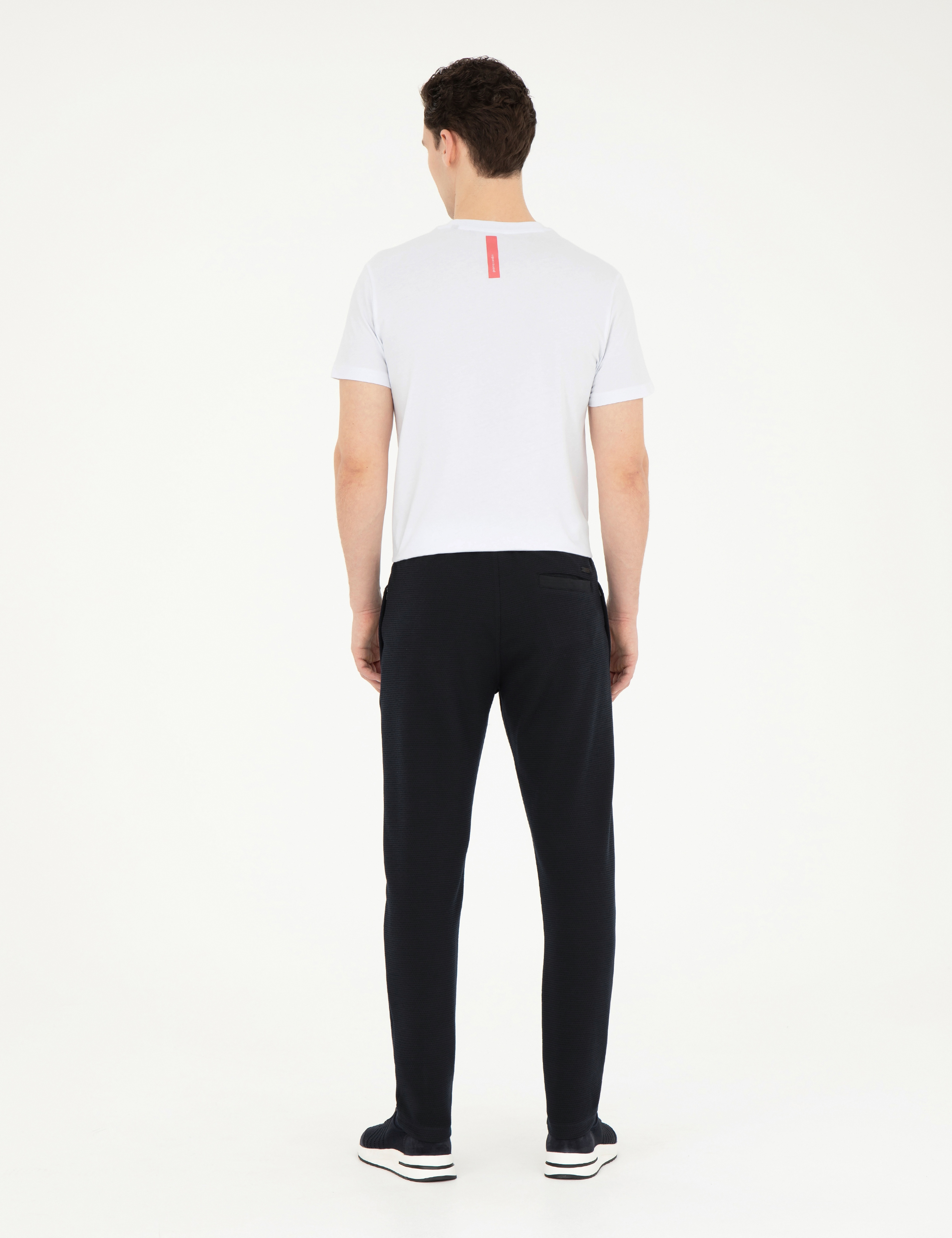Siyah Slim Fit Eşofman Altı