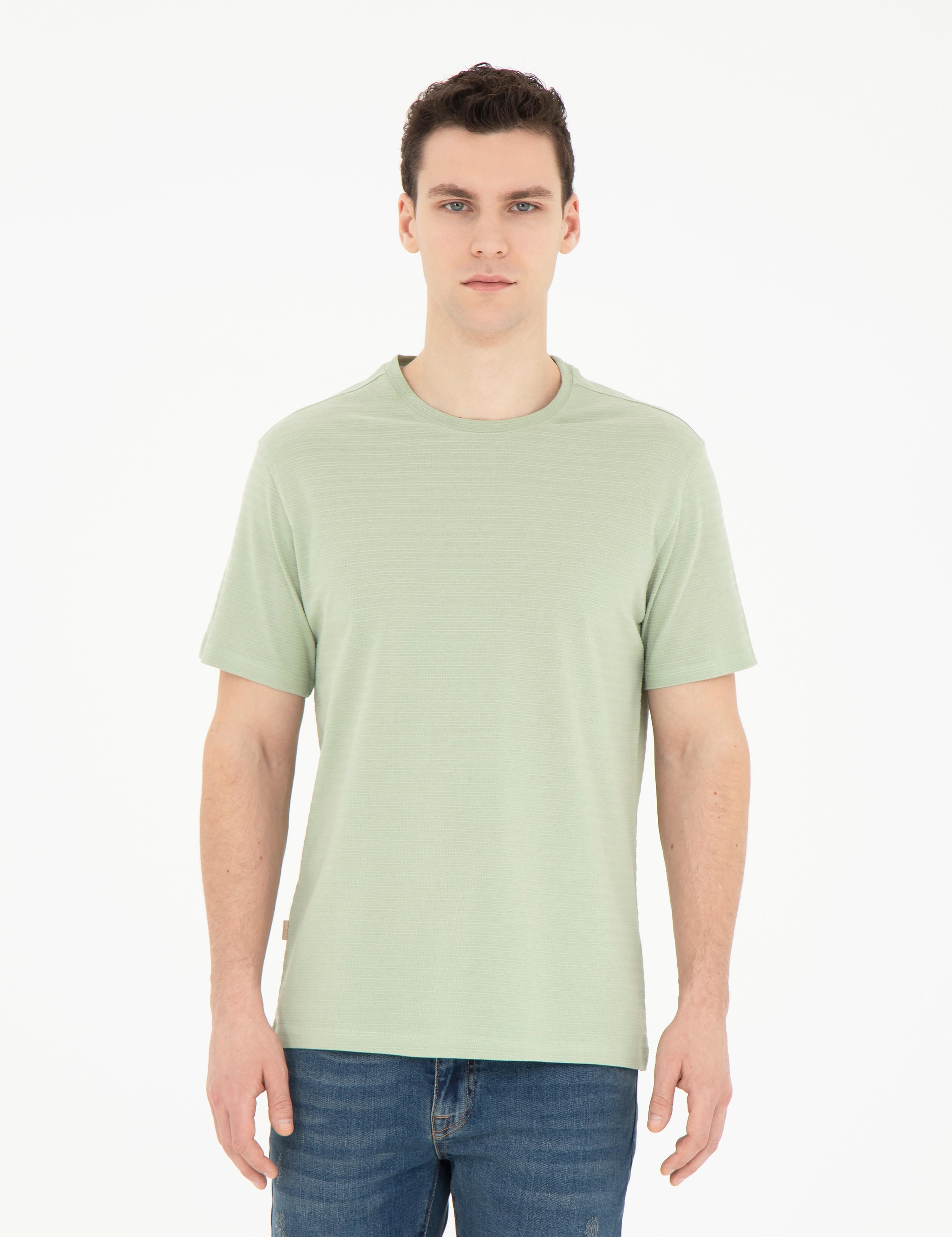 Yeşil Regular Fit Tişört