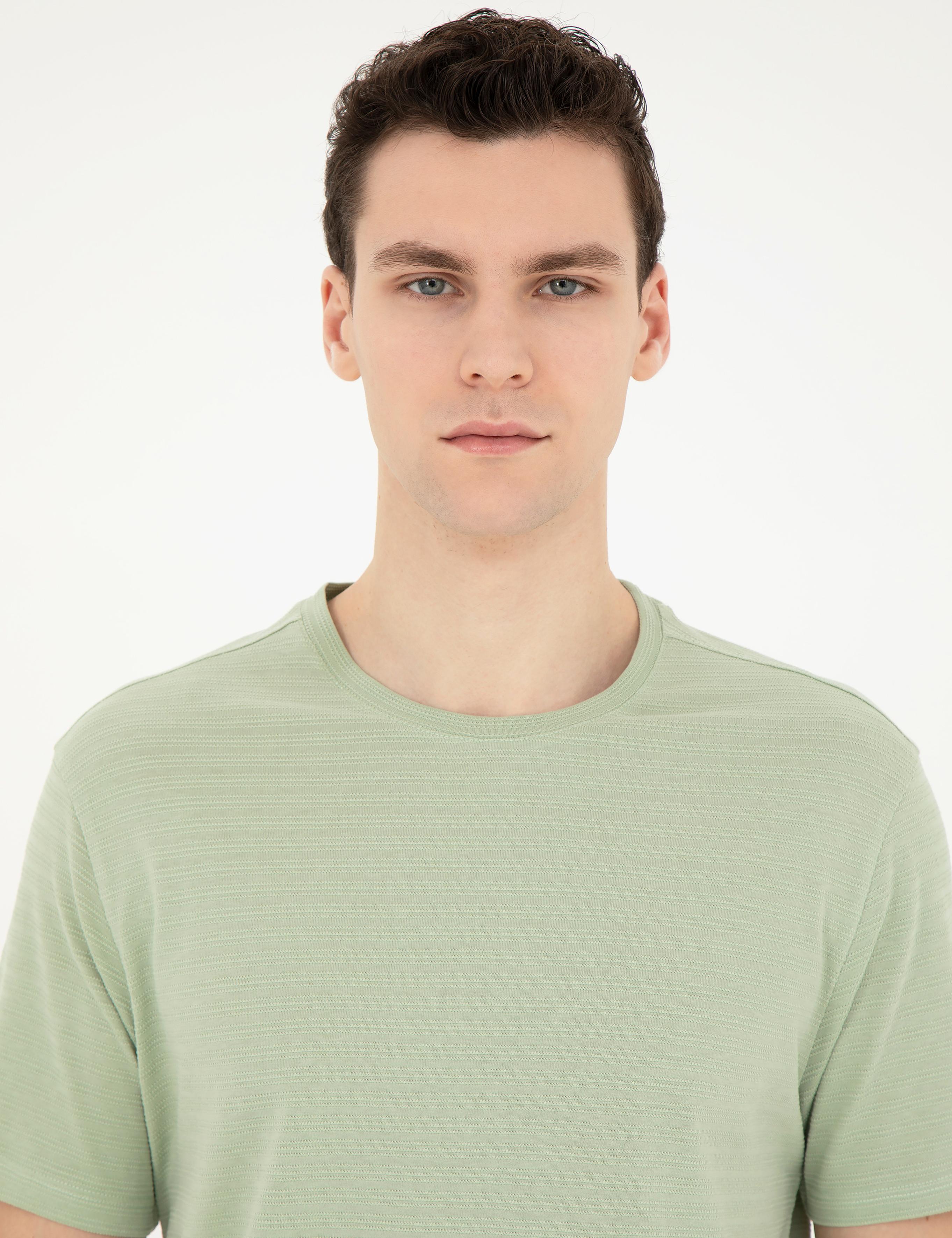 Yeşil Regular Fit Tişört