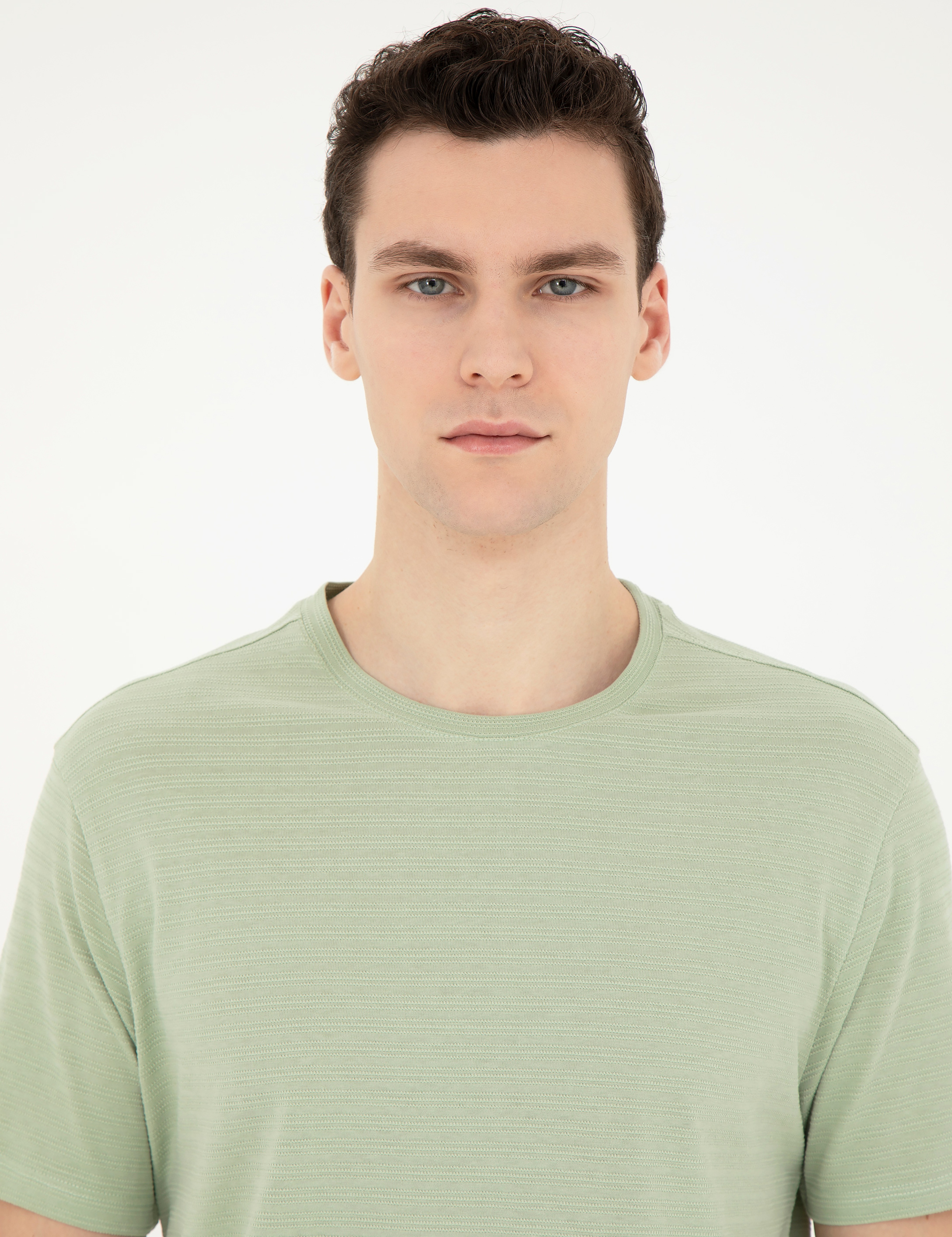 Yeşil Regular Fit Tişört - Image 2