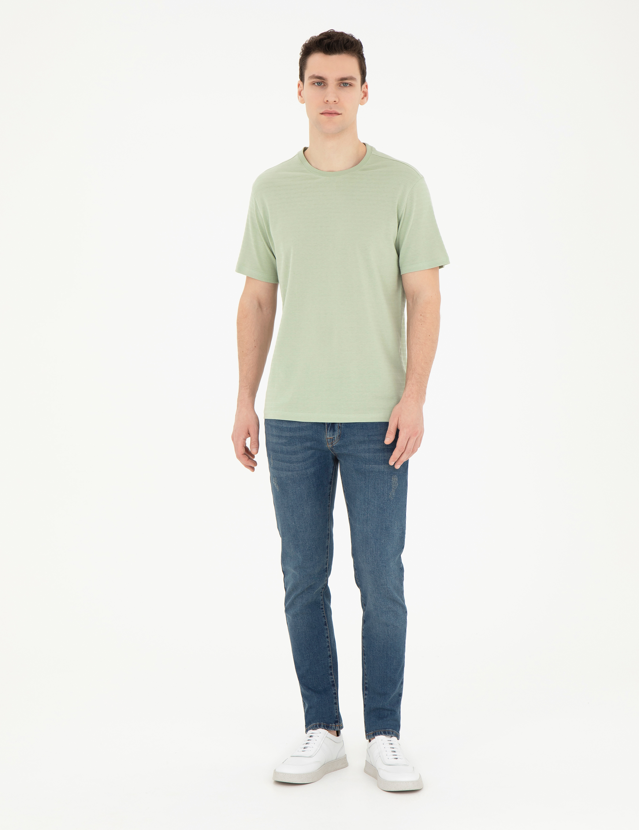 Yeşil Regular Fit Tişört