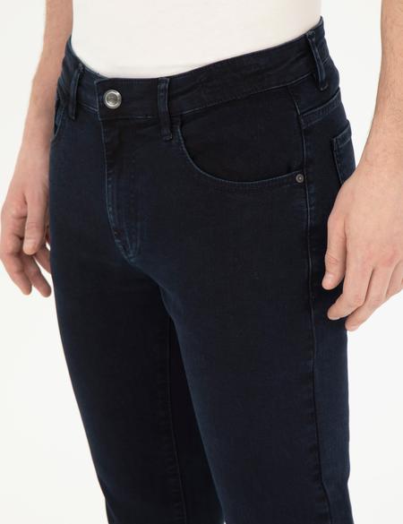 Lacivert Slim Fit Jean Pantolon - 50288135008