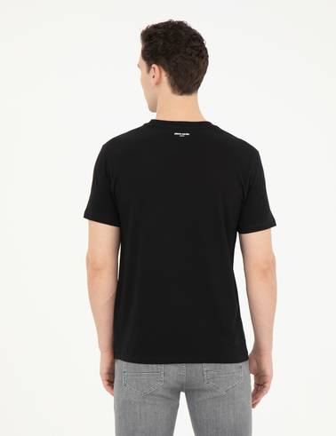 Siyah Slim Fit Tişört