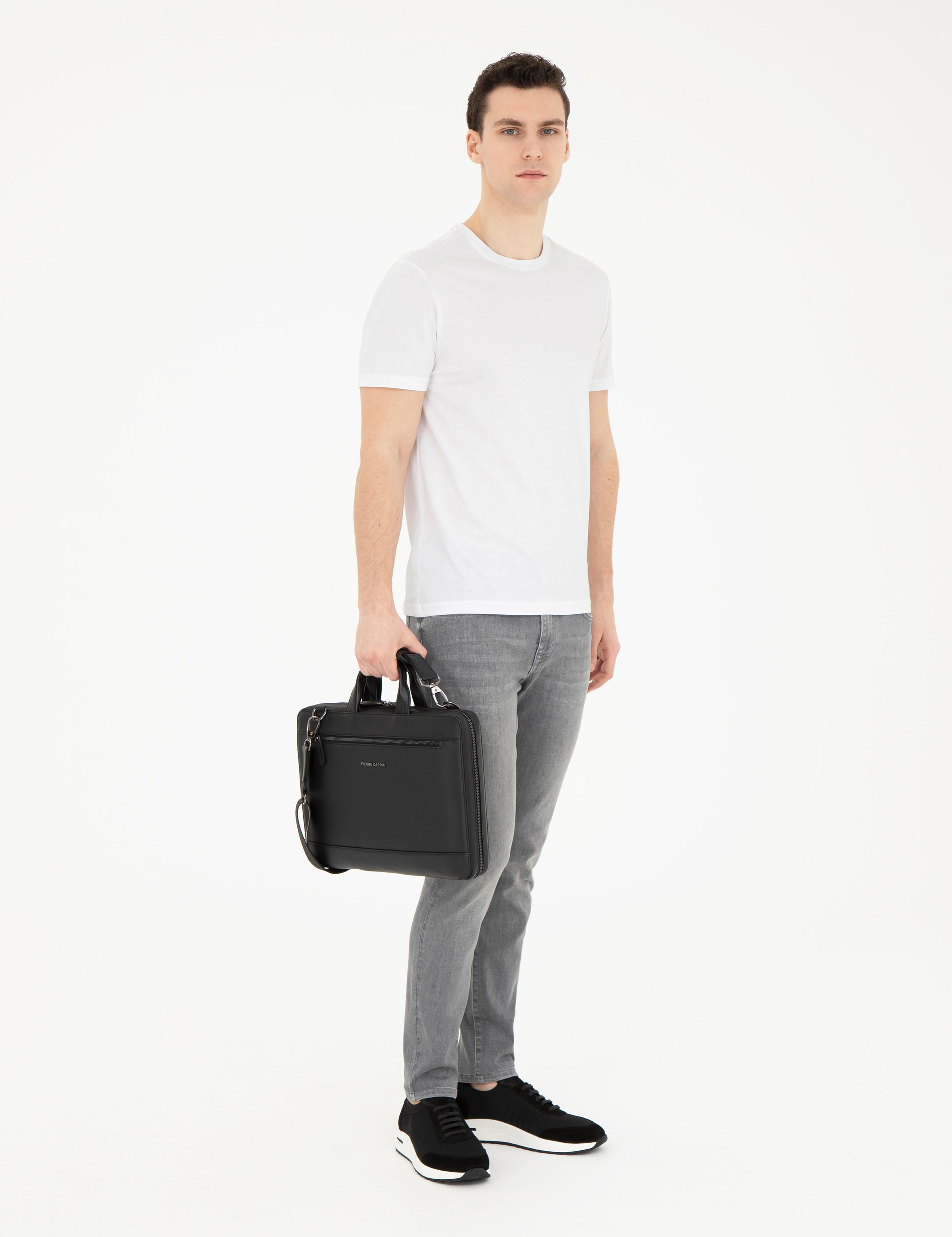 Beyaz Slim Fit Tişört