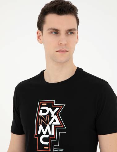 Siyah Slim Fit Tişört