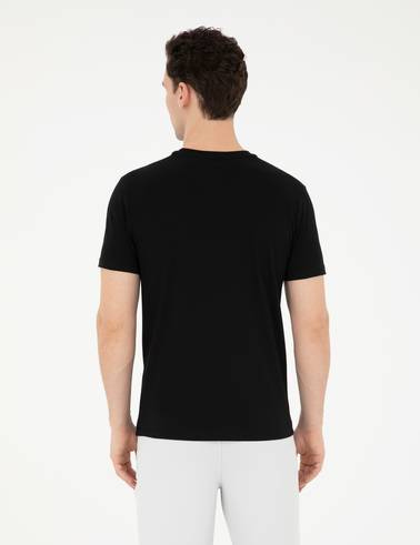 Siyah Slim Fit Tişört
