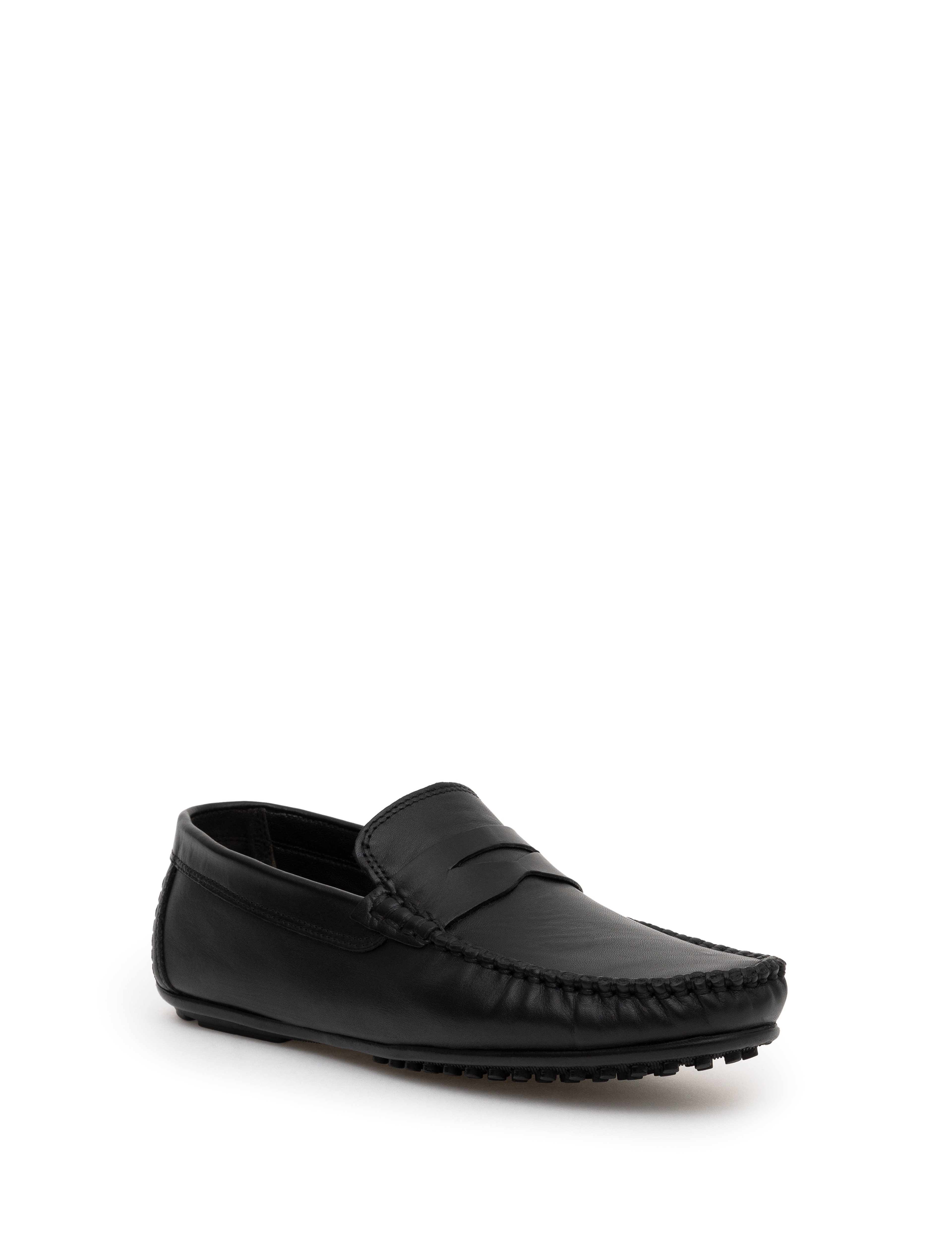 Siyah %100 Deri Loafer - Image 4