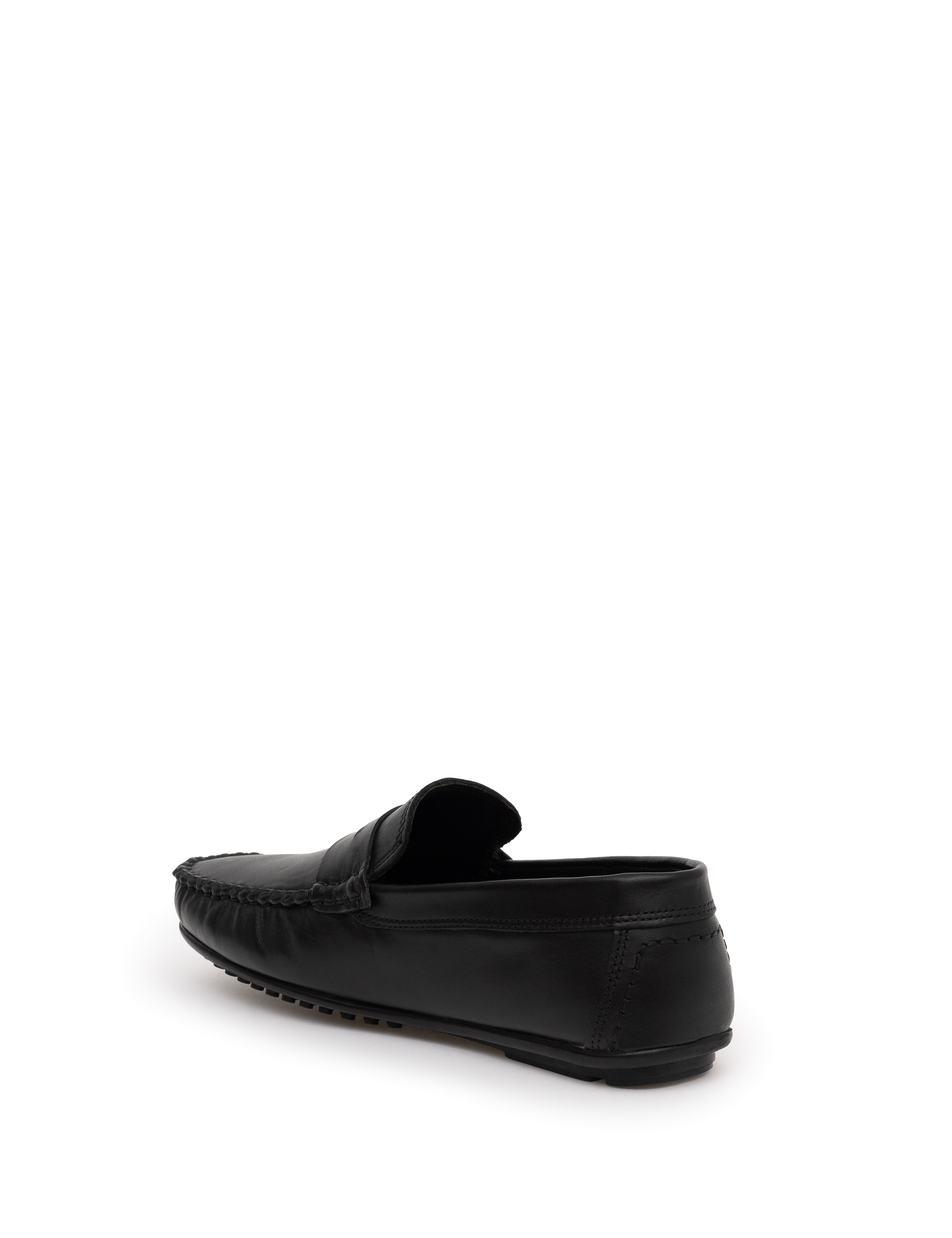 Siyah %100 Deri Loafer