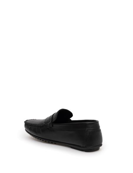 Siyah %100 Deri Loafer - 50289825002