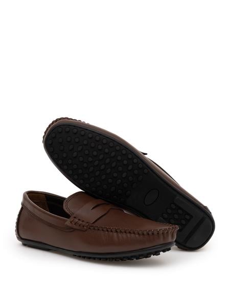 Kahverengi Loafer Ayakkabı - 50289825011