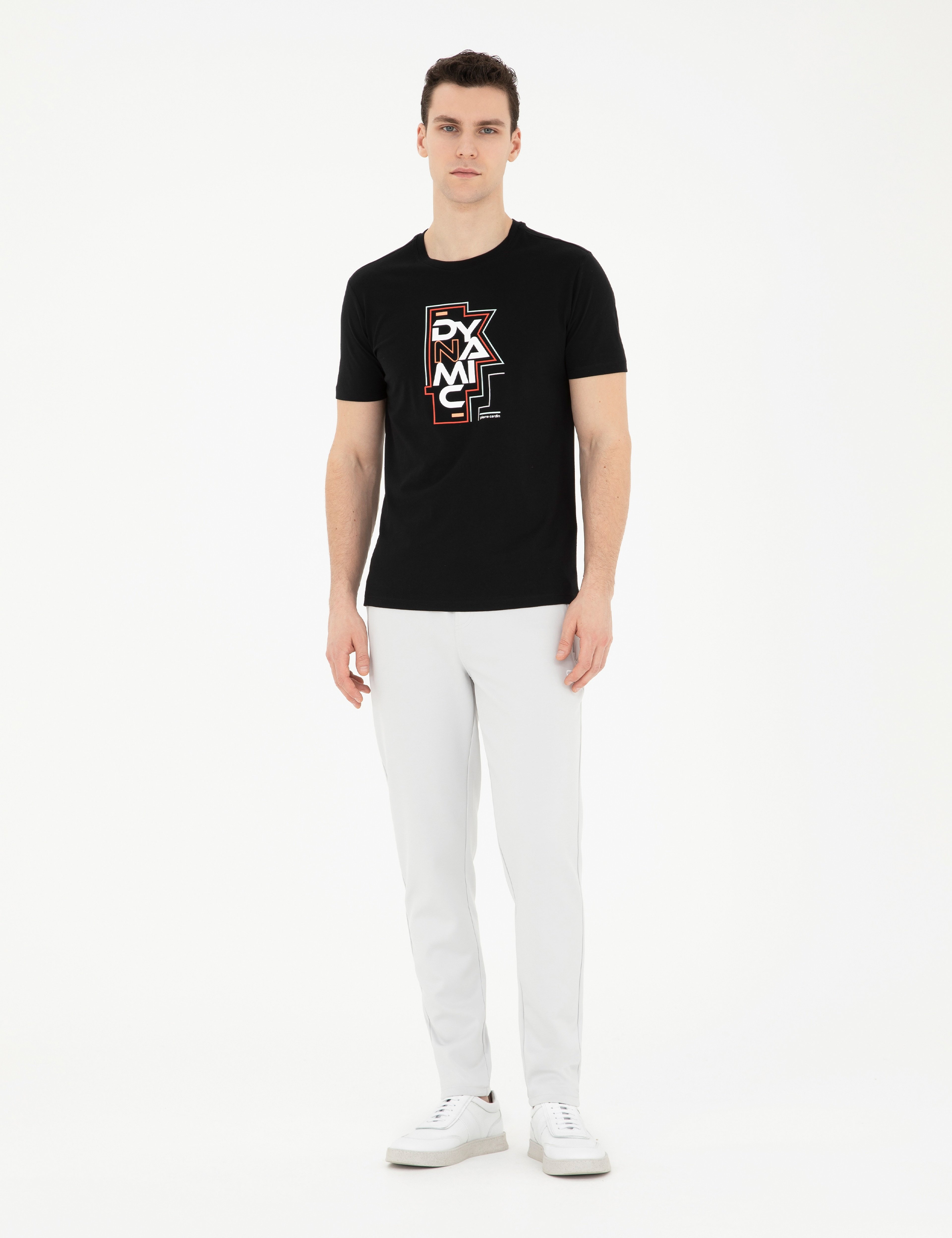 Açık Gri Slim Fit Eşofman Altı - Image 1