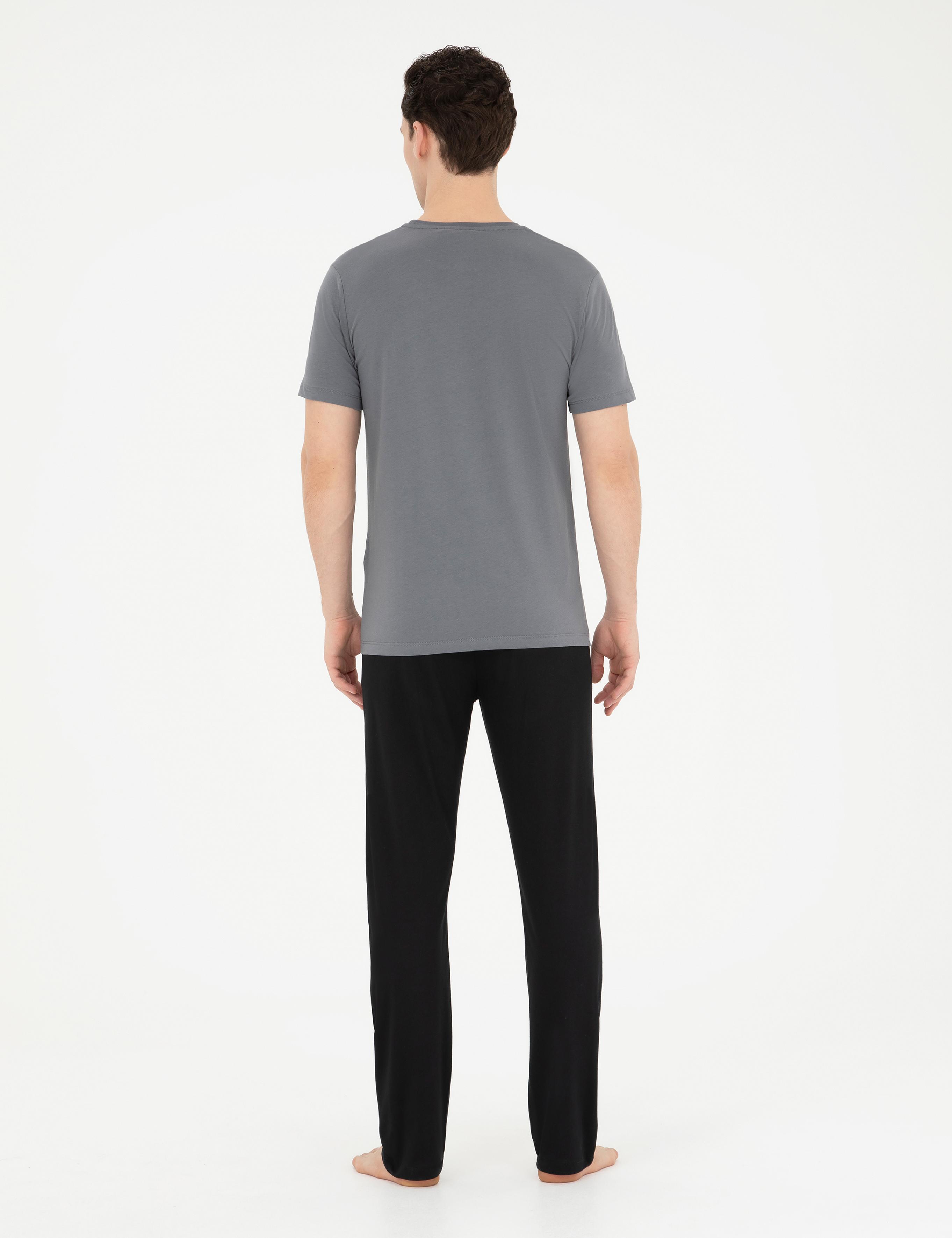 Antrasit Pijama Takımı