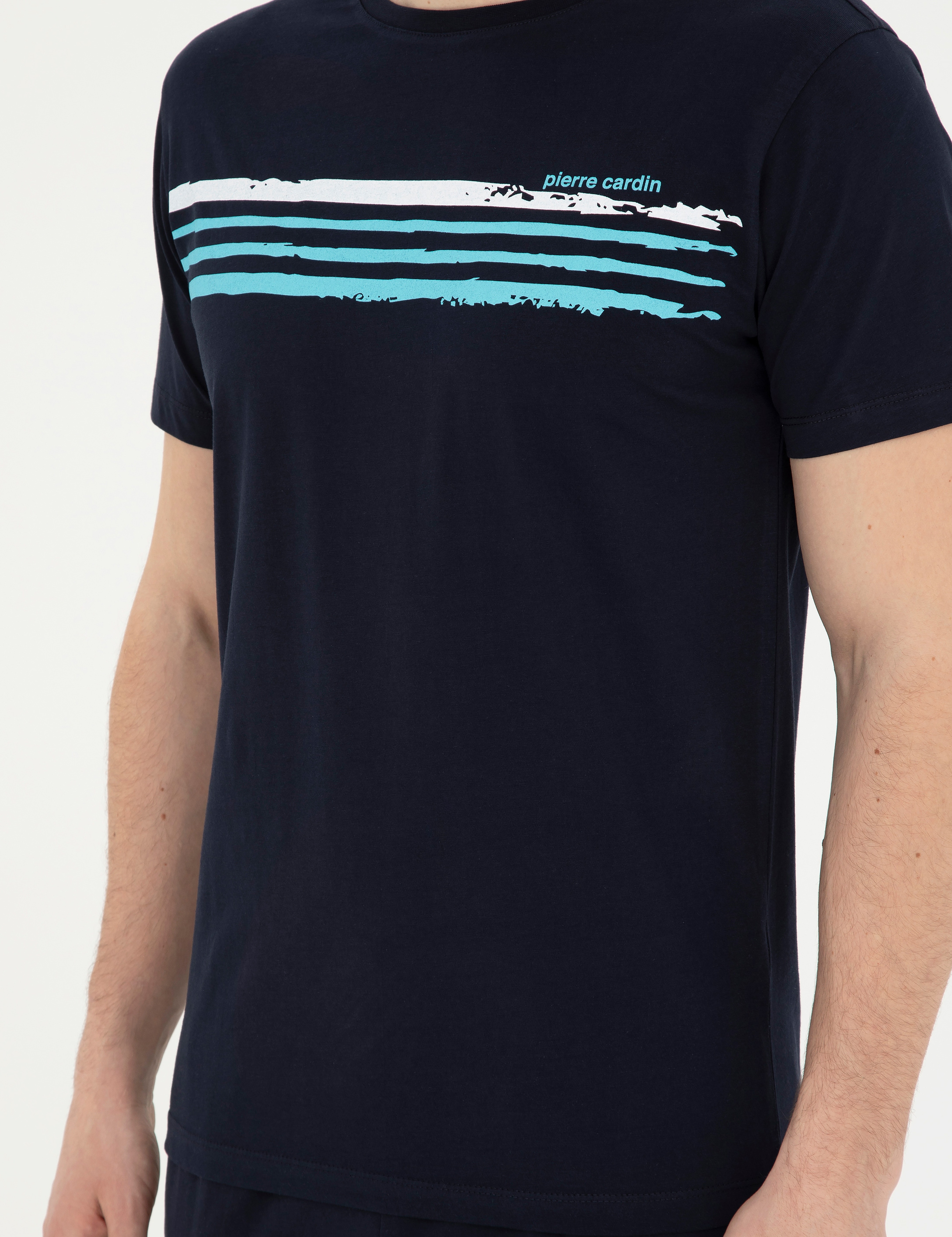 Lacivert Kısakol Pijama Takımı - Image 6