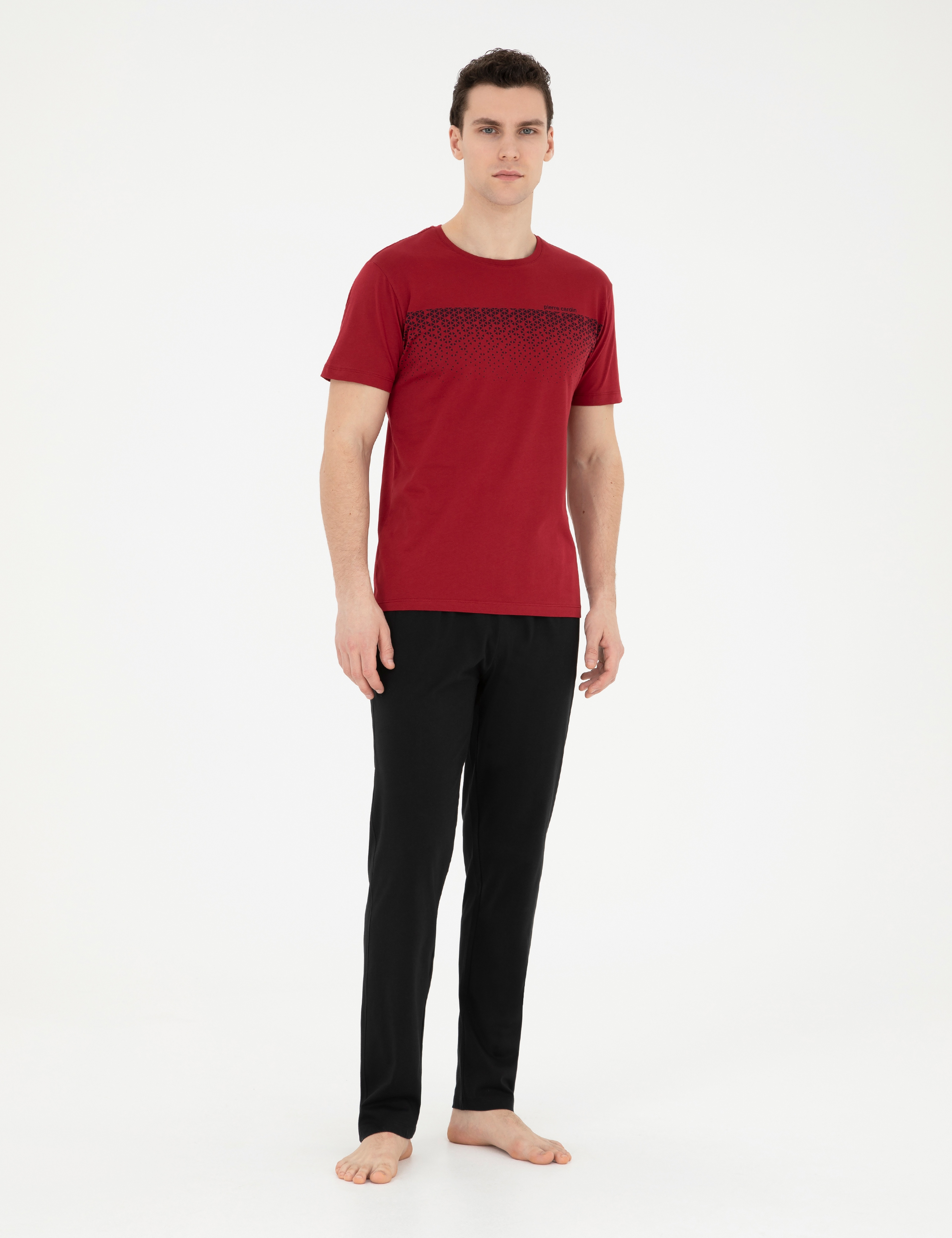 Bordo Pijama Takımı - Image 4