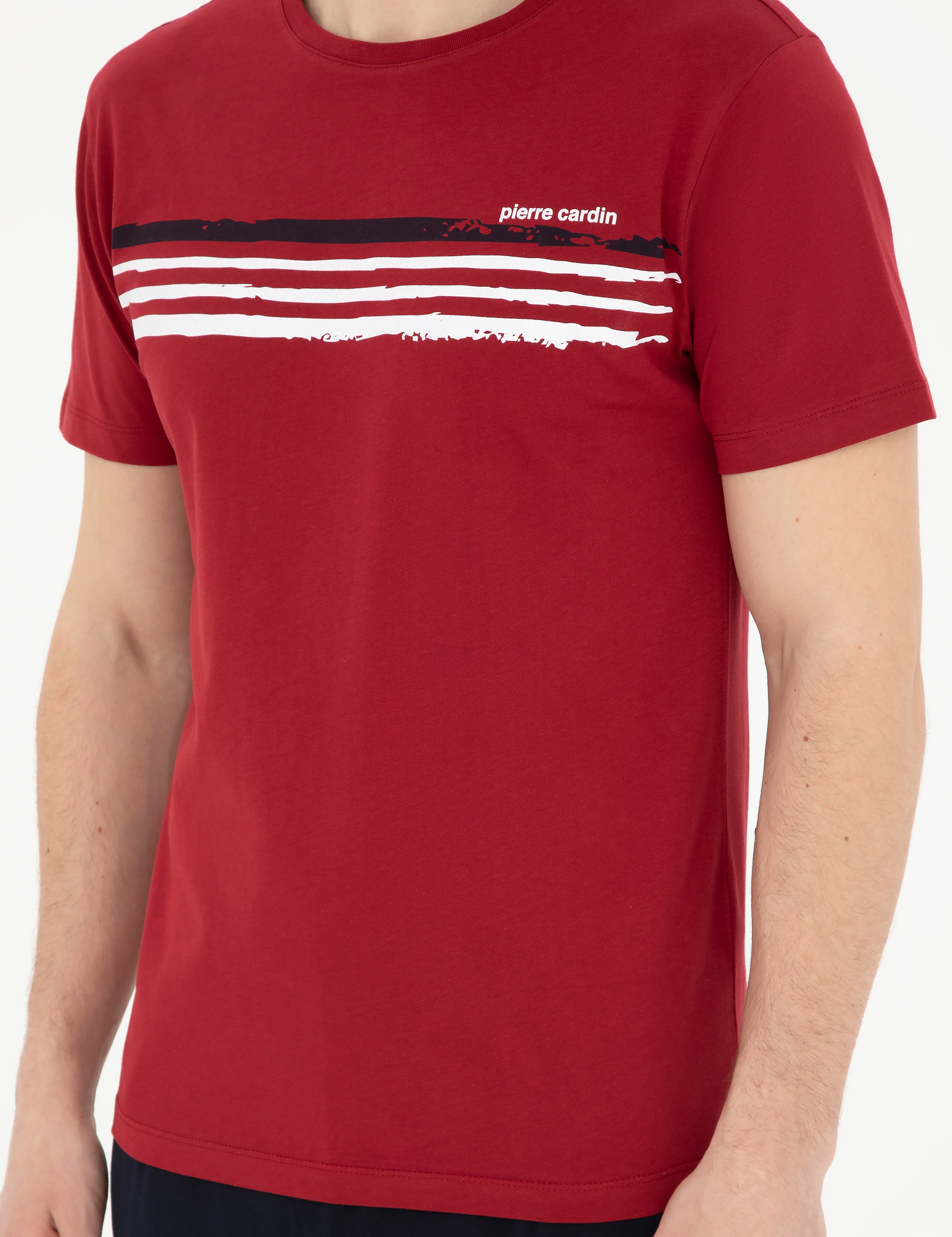 Bordo Kısakol Pijama Takımı - Image 6